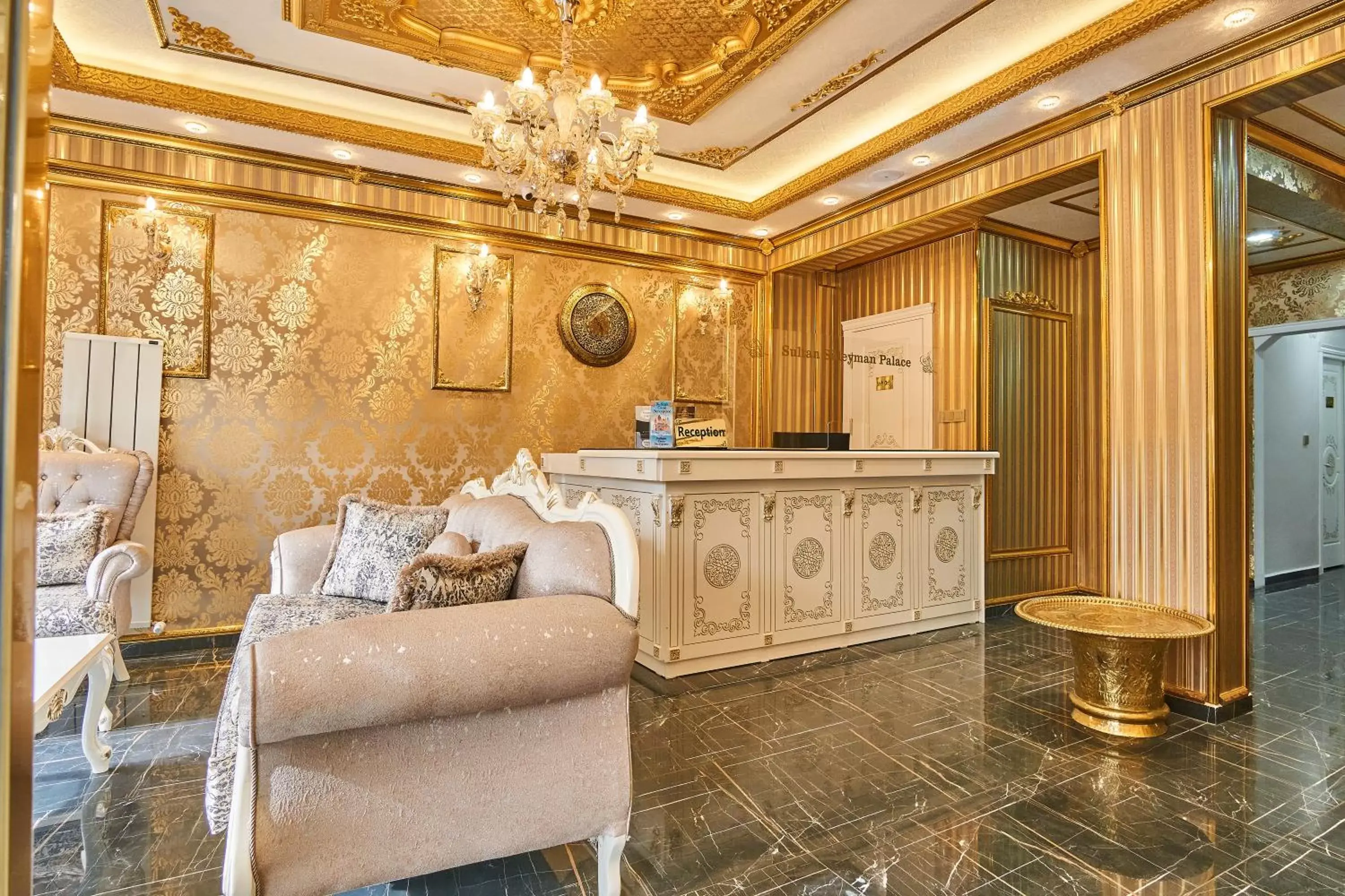 Lobby or reception in Sultan Suleyman Palace Hotel & Spa Lobby or reception in Sultan Suleyman Palace Hotel & Spa