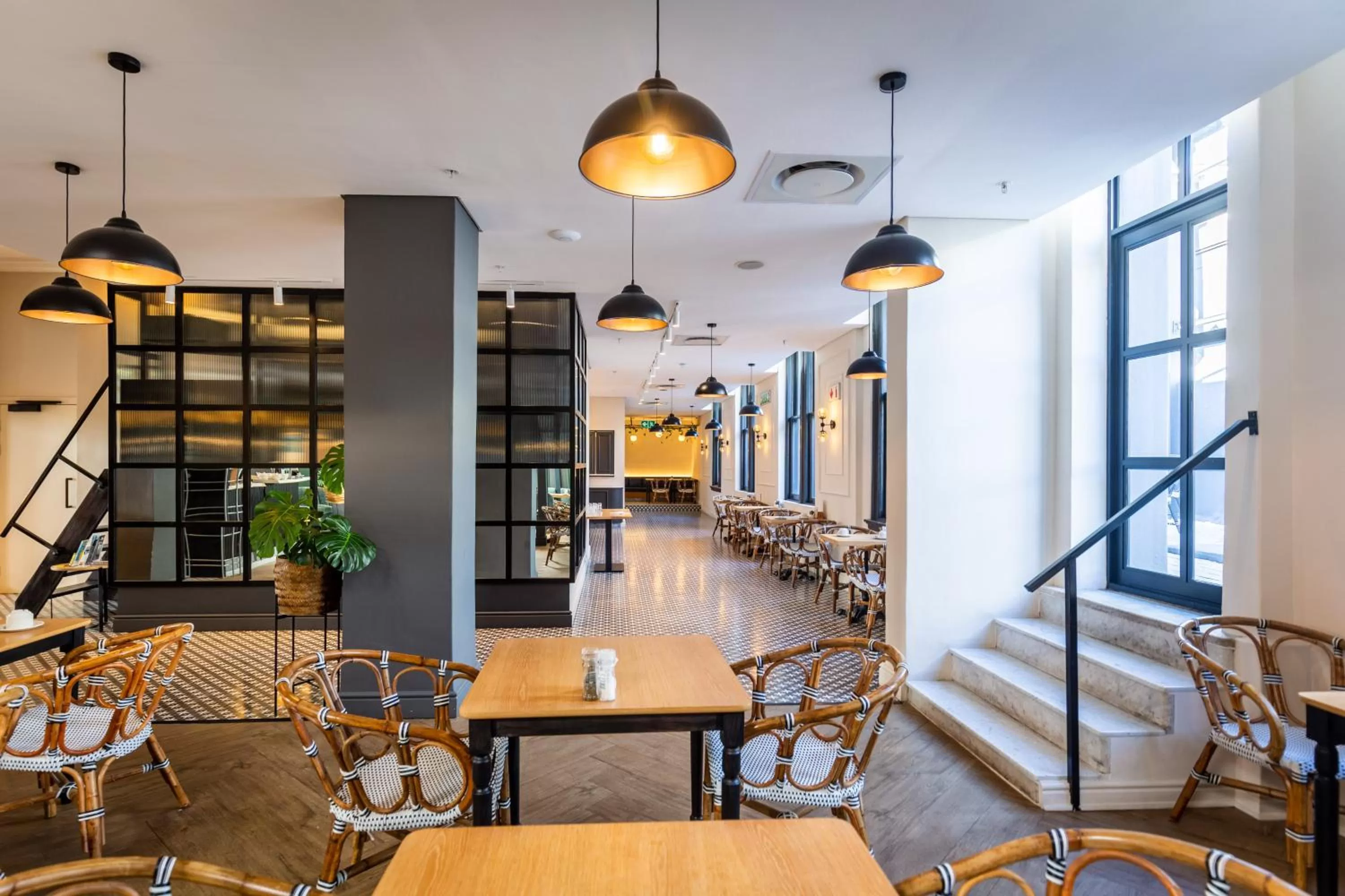 Patio in Old Bank Hotel - Lion Roars Hotels & Lodges