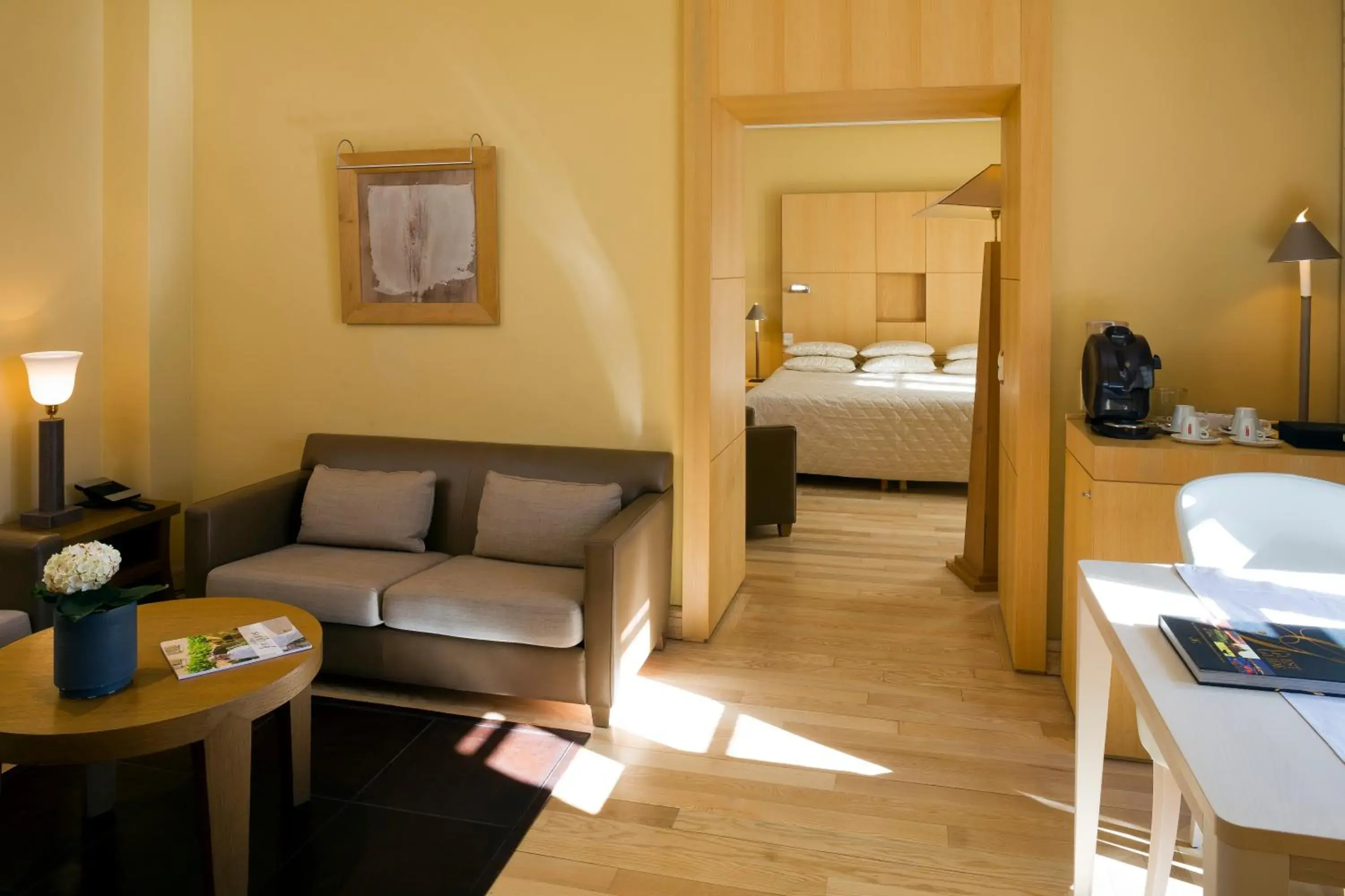 Living room in Bastide Saint Antoine - Relais & Châteaux