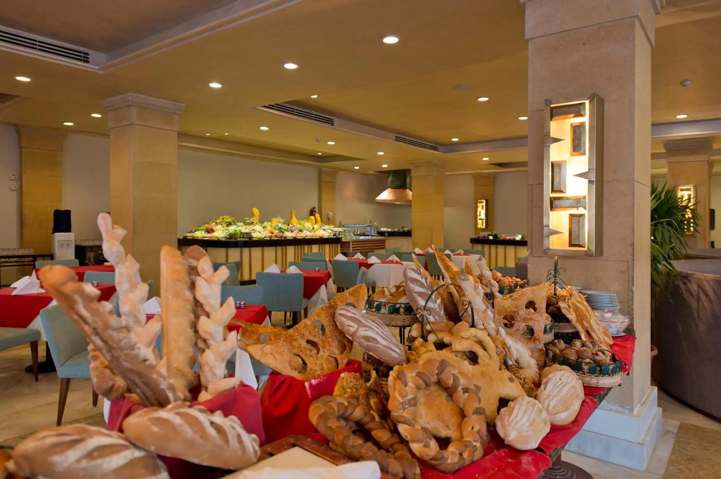 Buffet breakfast in Amphoras Blu - Ultra All Inclusive Buffet breakfast in Amphoras Blu - Ultra All Inclusive