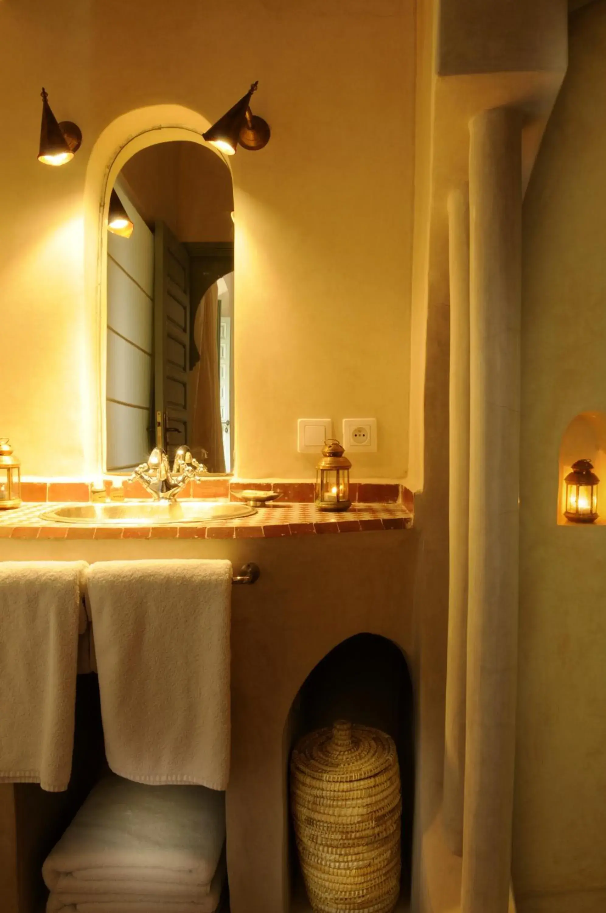 Bathroom in Riad Les Hibiscus