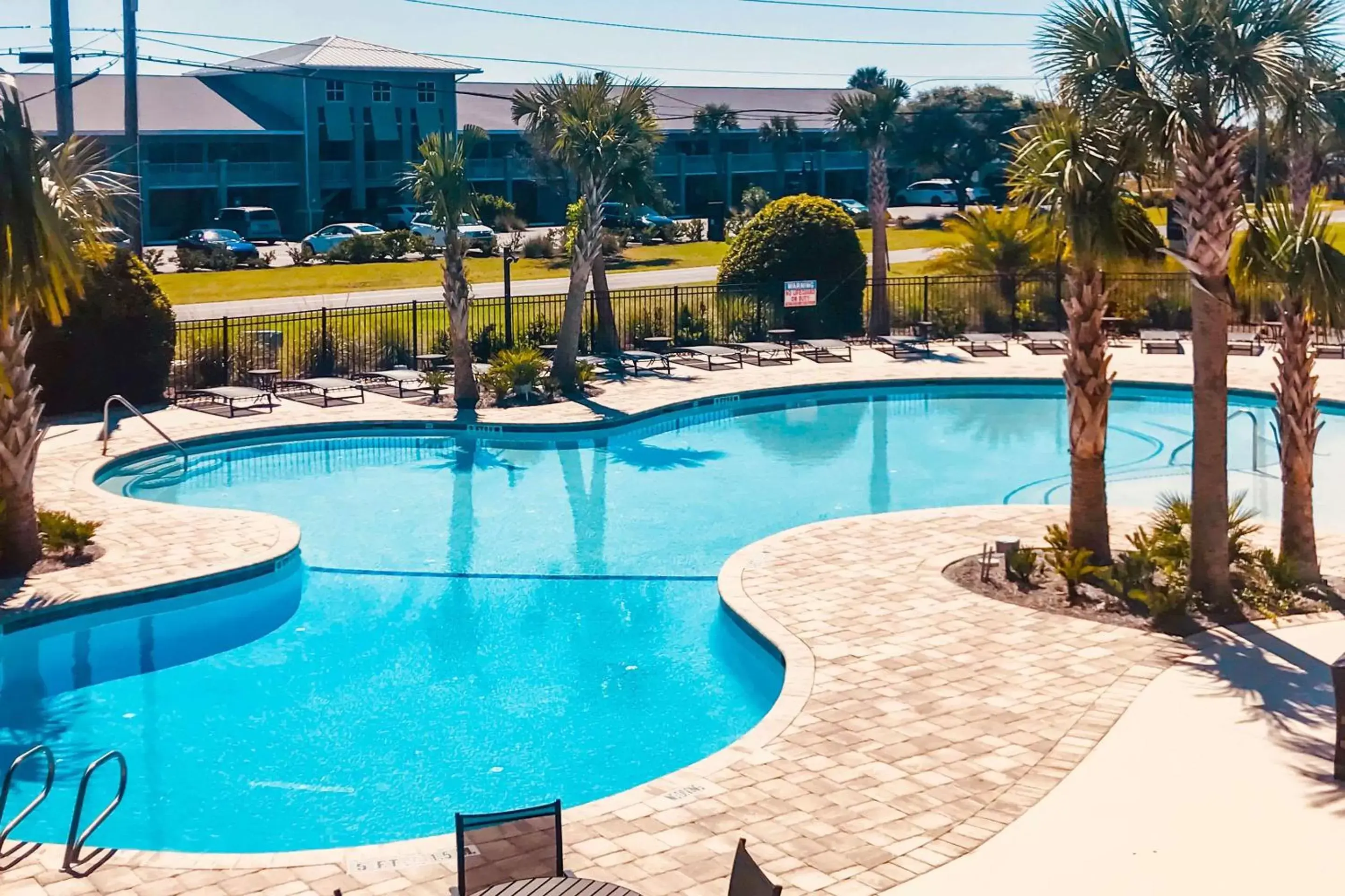 Balcony/Terrace, Swimming Pool in Seafarer Inn & Suites, Ascend Hotel Collection