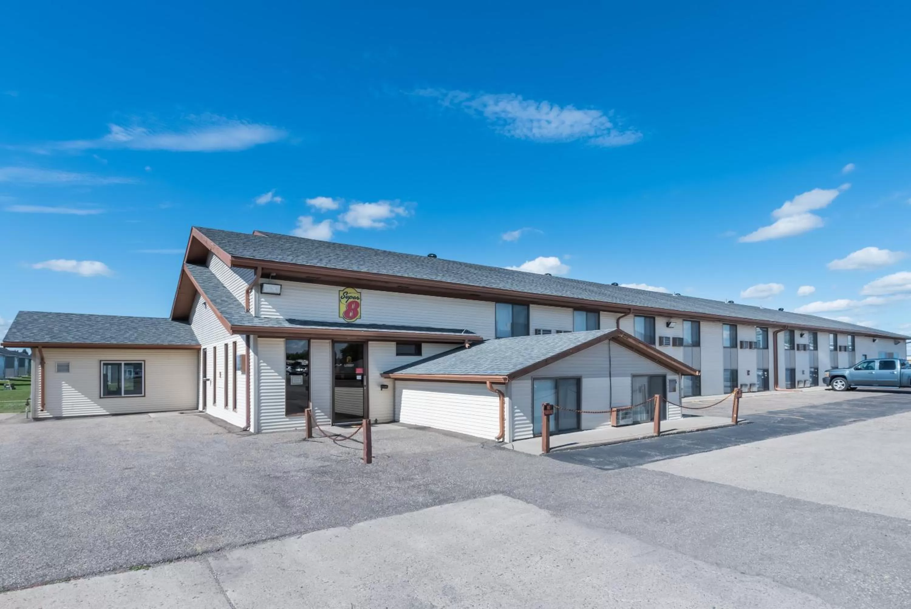 Property building in Super 8 by Wyndham Devils Lake