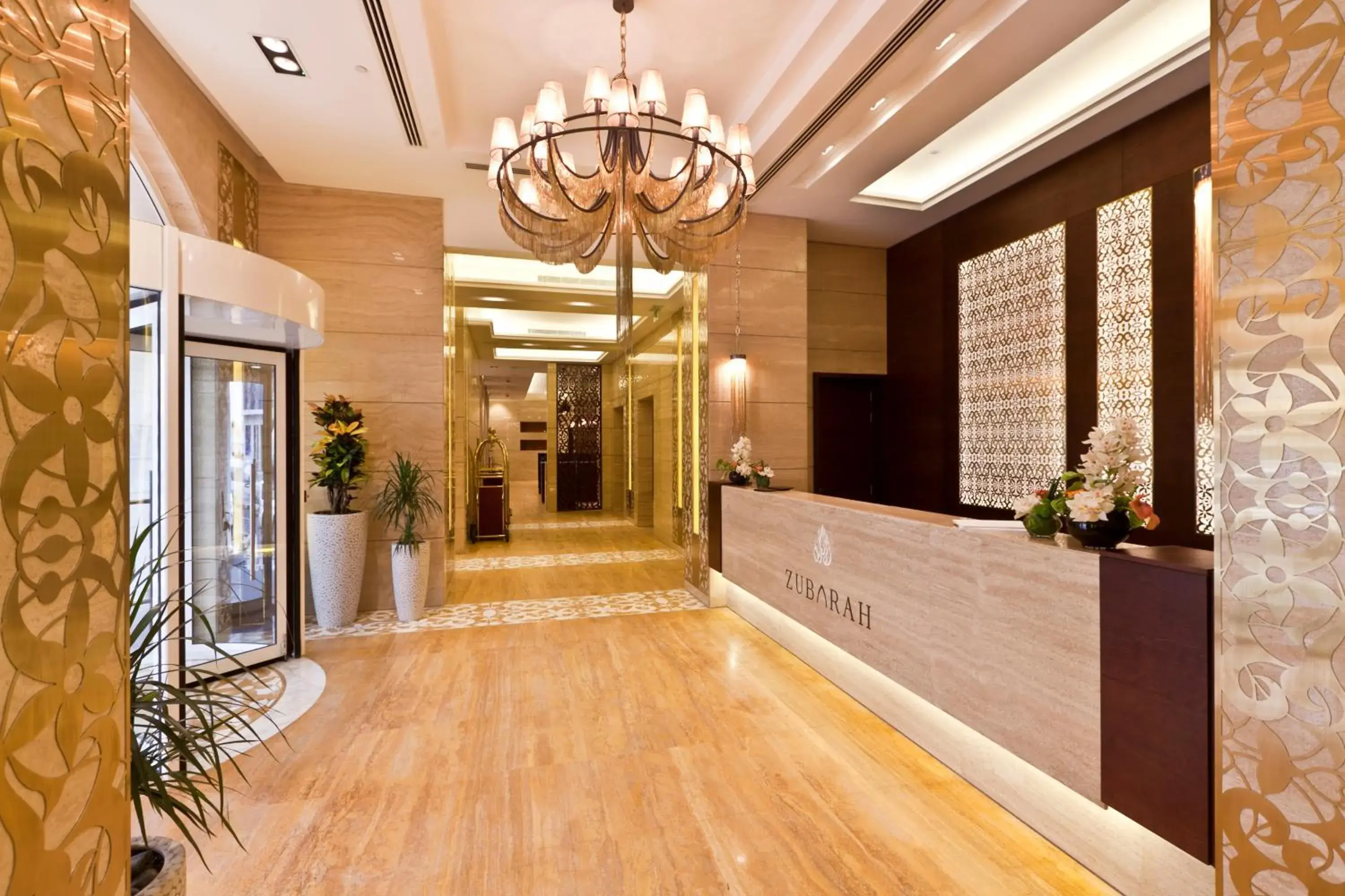 Facade/entrance, Lobby/Reception in Zubarah Hotel