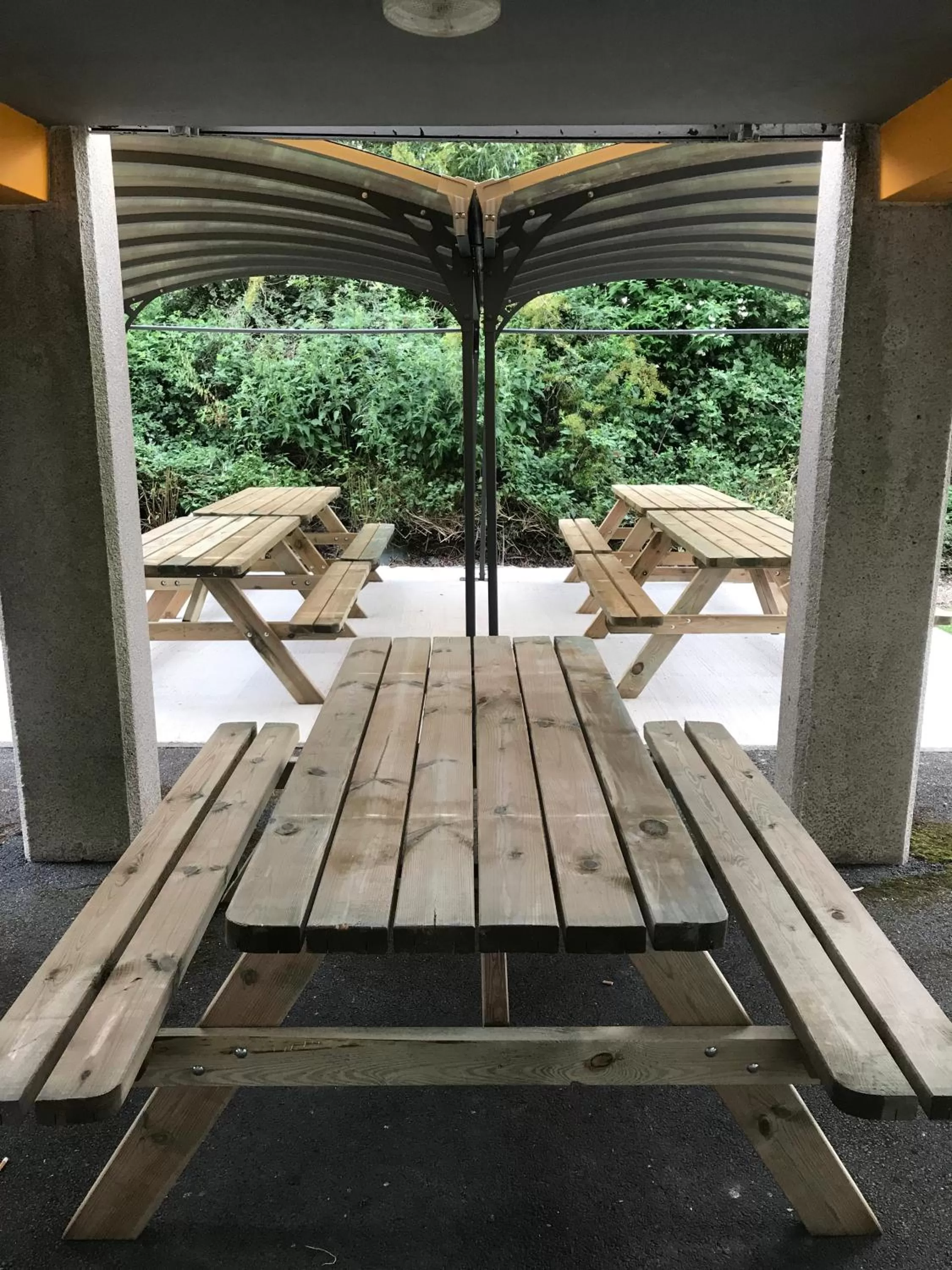 Garden in Premiere Classe Honfleur