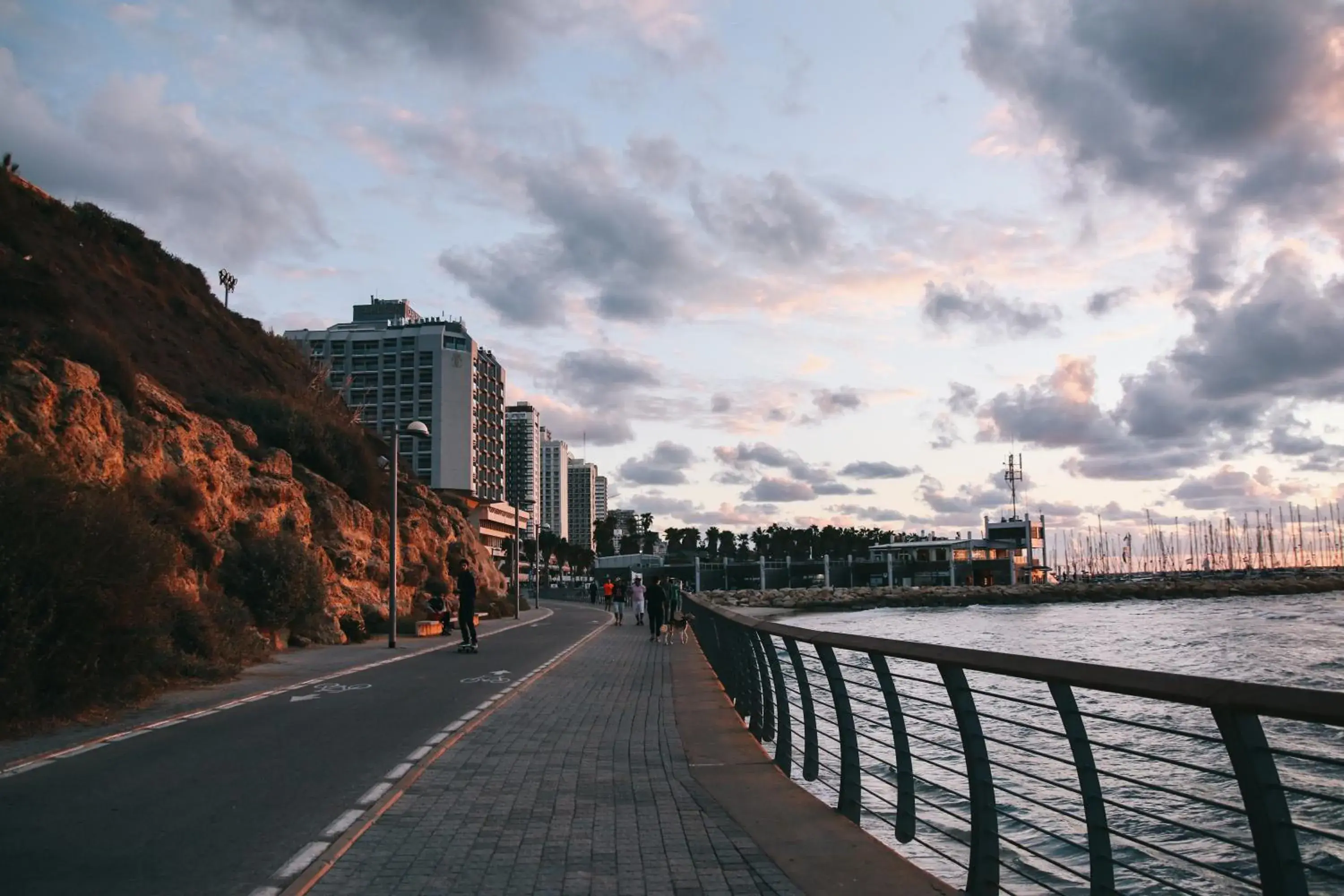 Cycling in Jacob Samuel Hotel Tel Aviv