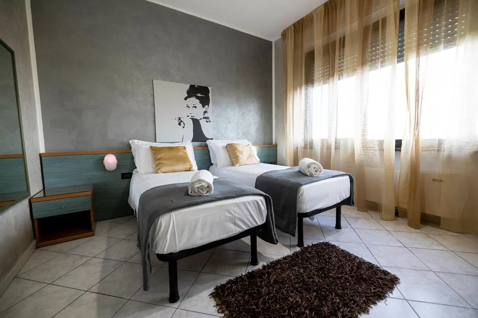 Twin Room - single occupancy in Piccolo Hotel Allamano Twin Room - single occupancy in Piccolo Hotel Allamano