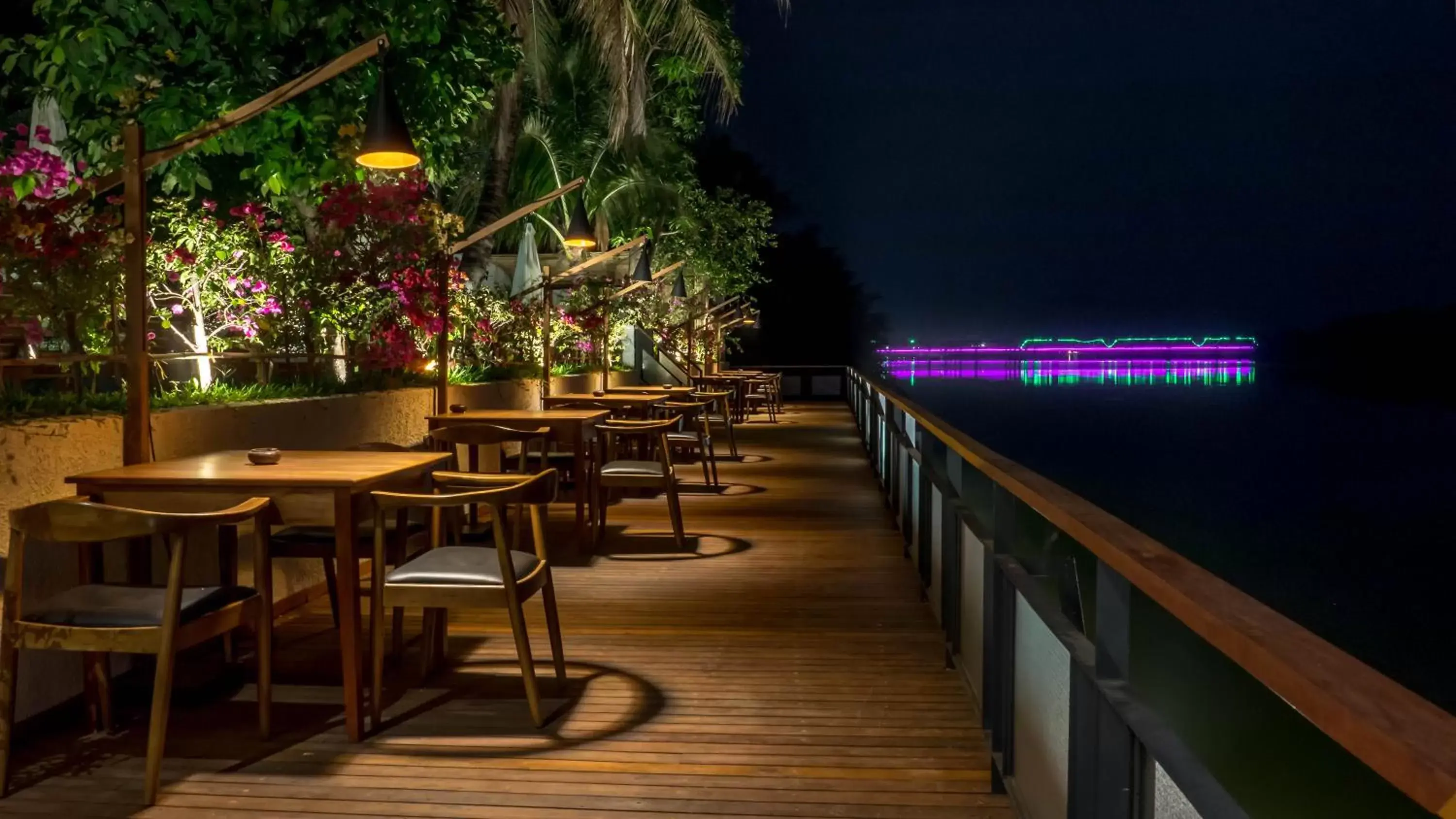 Patio in The B Resort