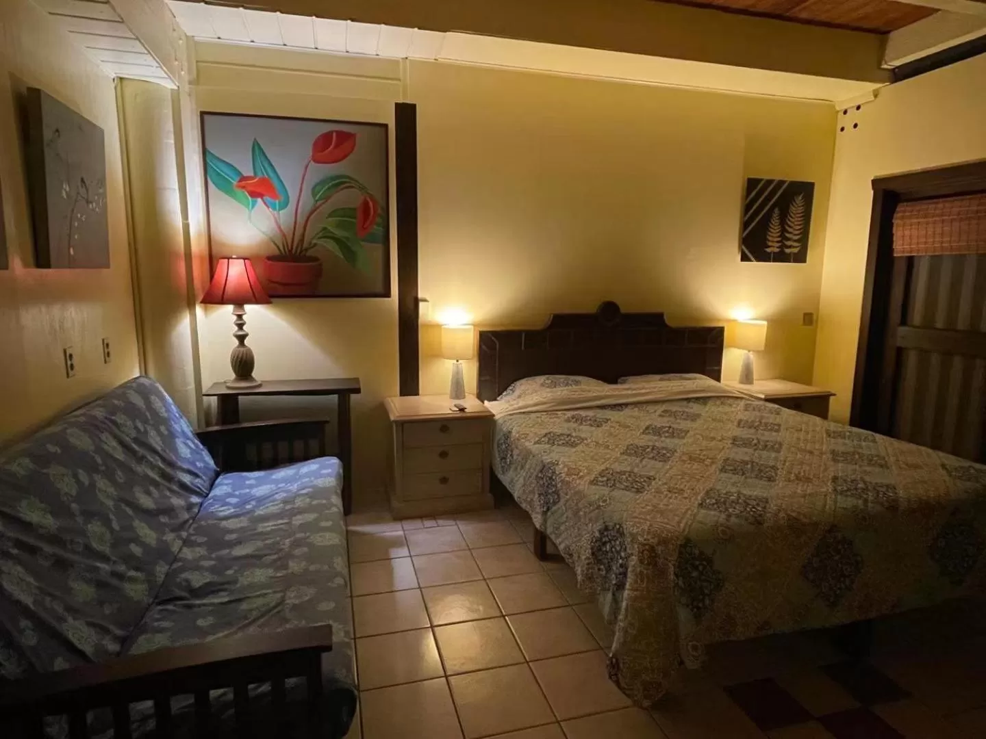 Bed in Coffee Garden