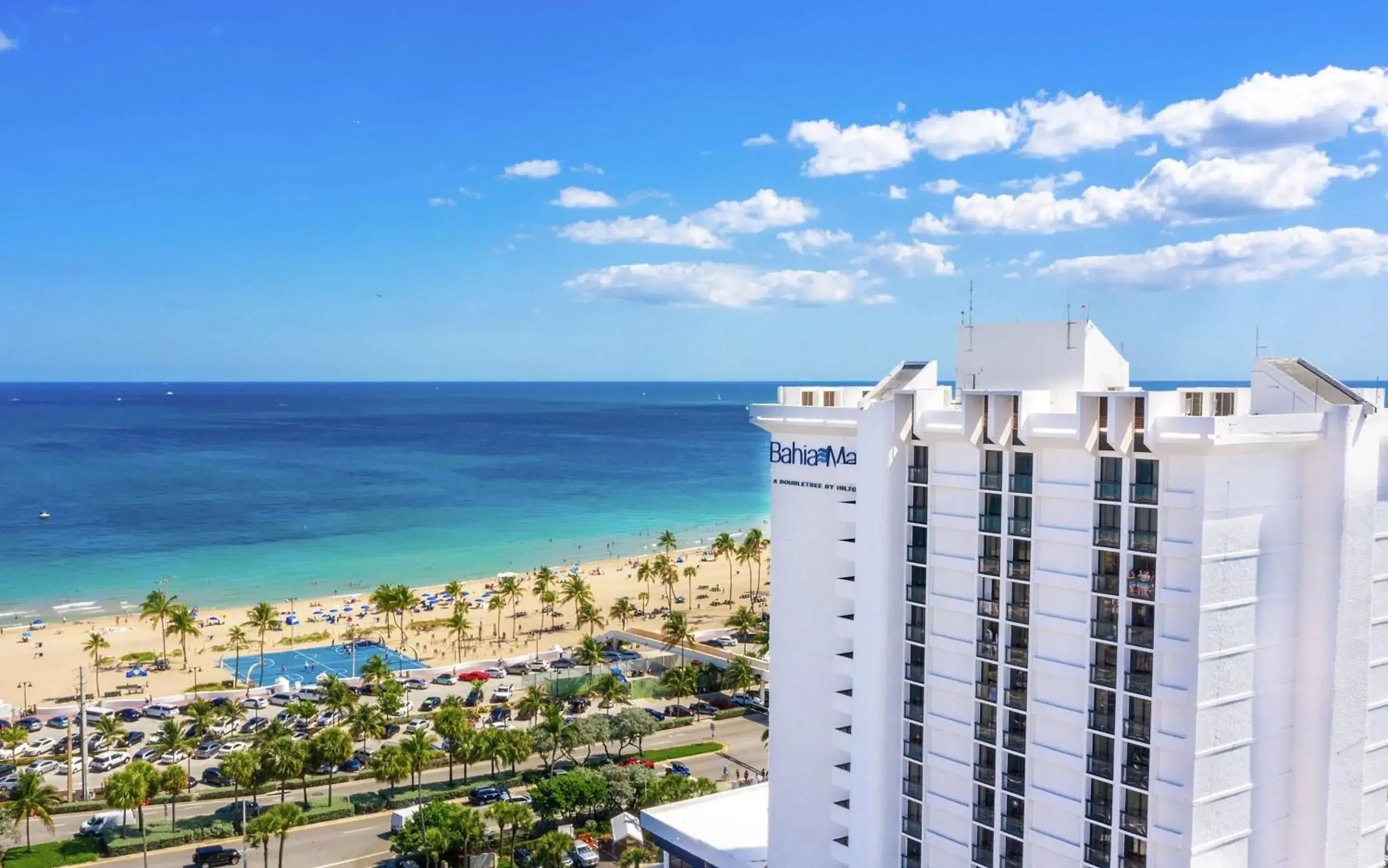 Property building in Bahia Mar Fort Lauderdale Beach - DoubleTree by Hilton