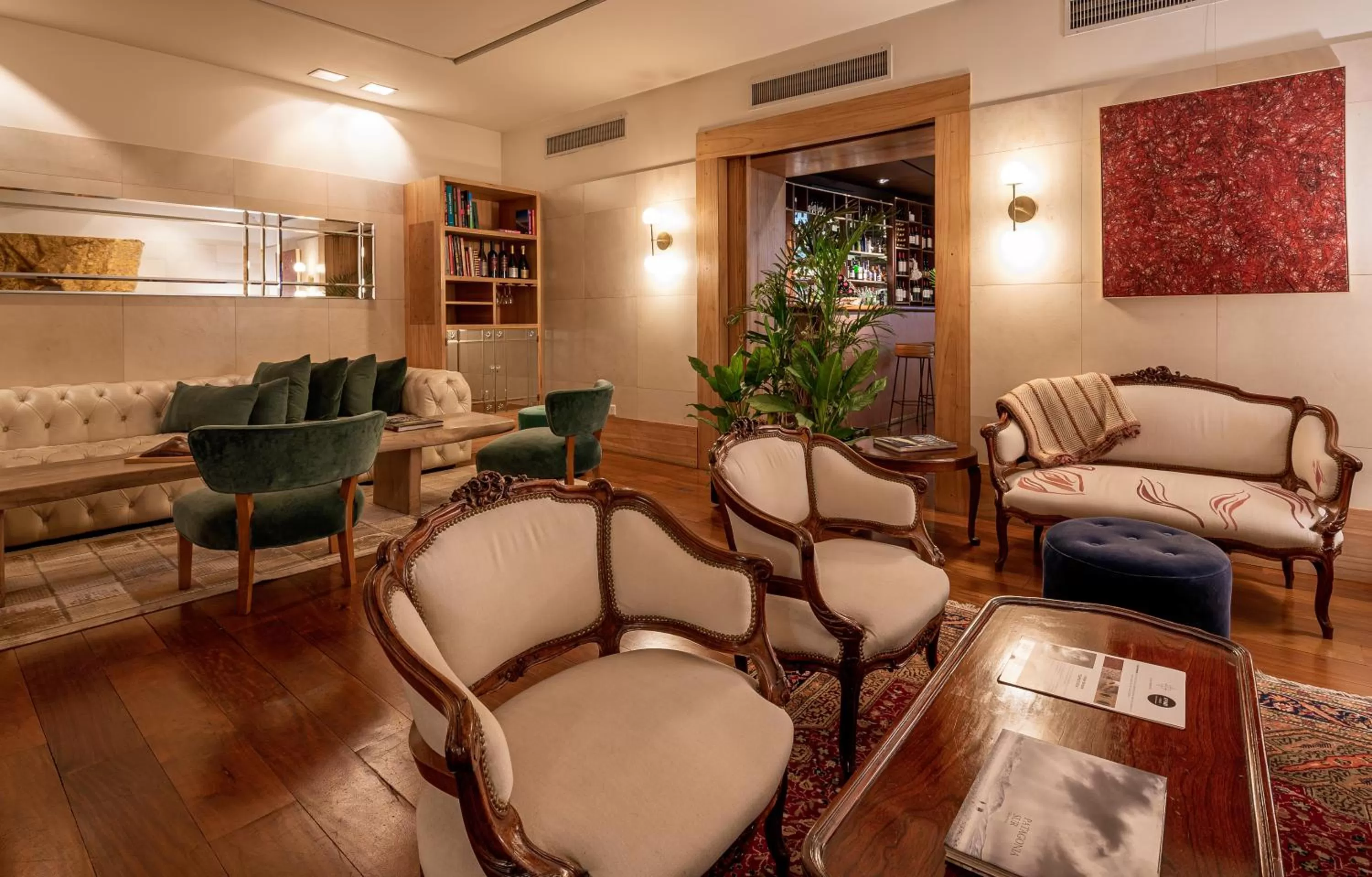 Lobby or reception in Hub Porteño