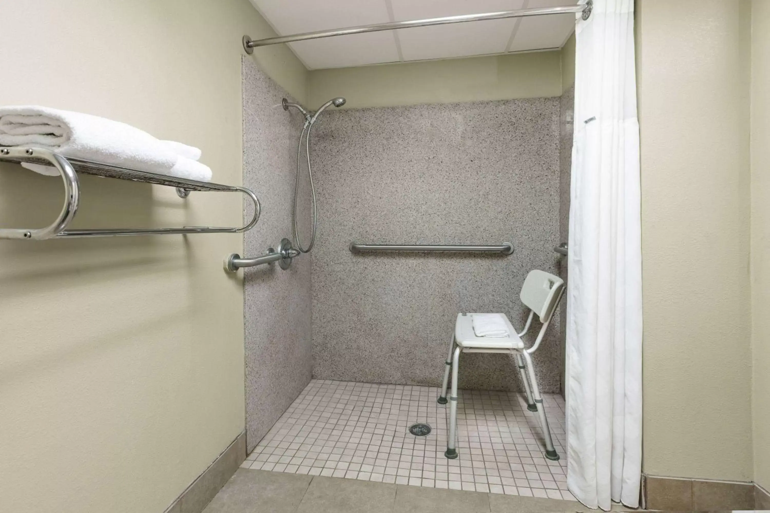 Shower, Bathroom in Ramada by Wyndham Odessa Near University of Texas Permian