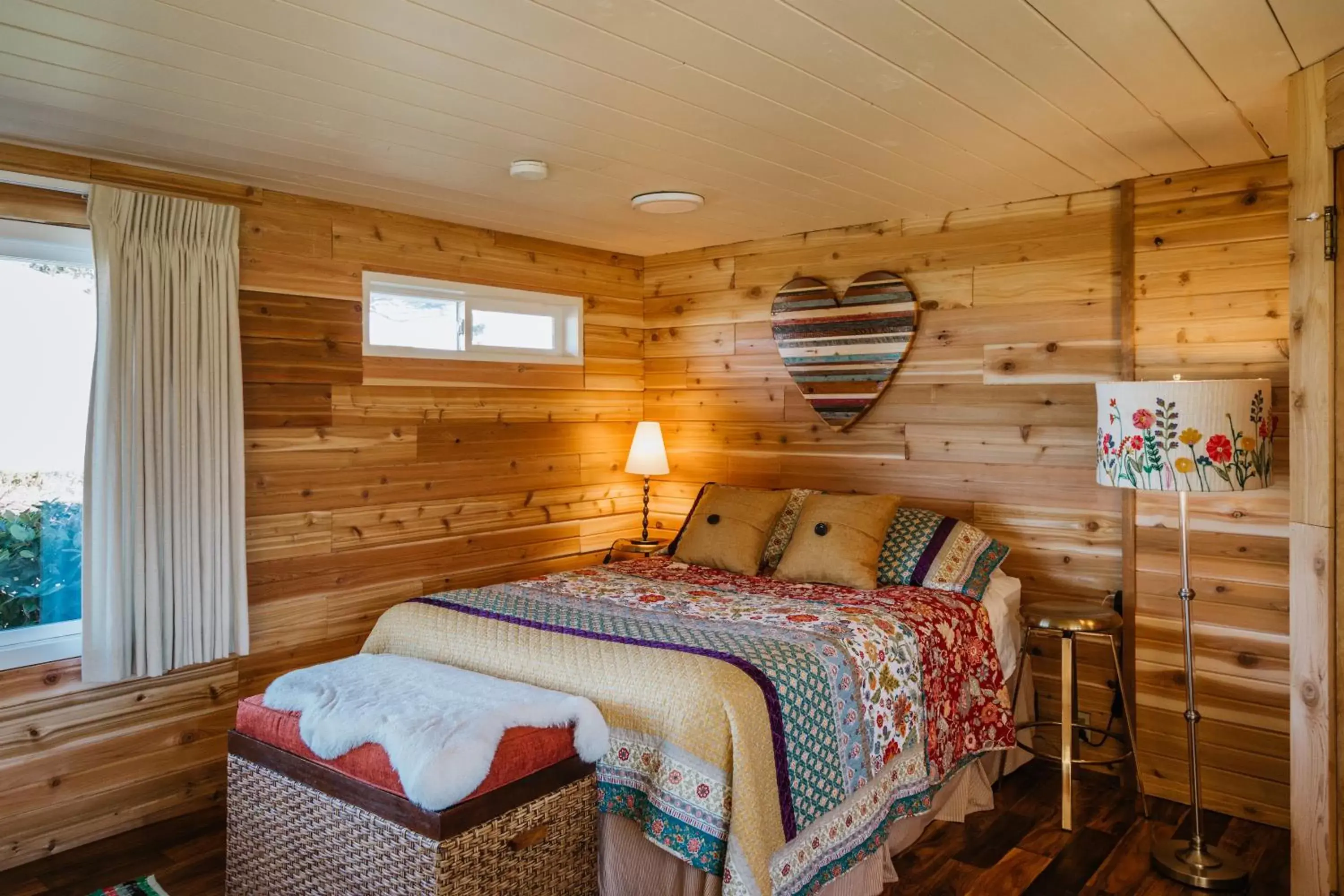 Bed in Dungeness Bay Cottages