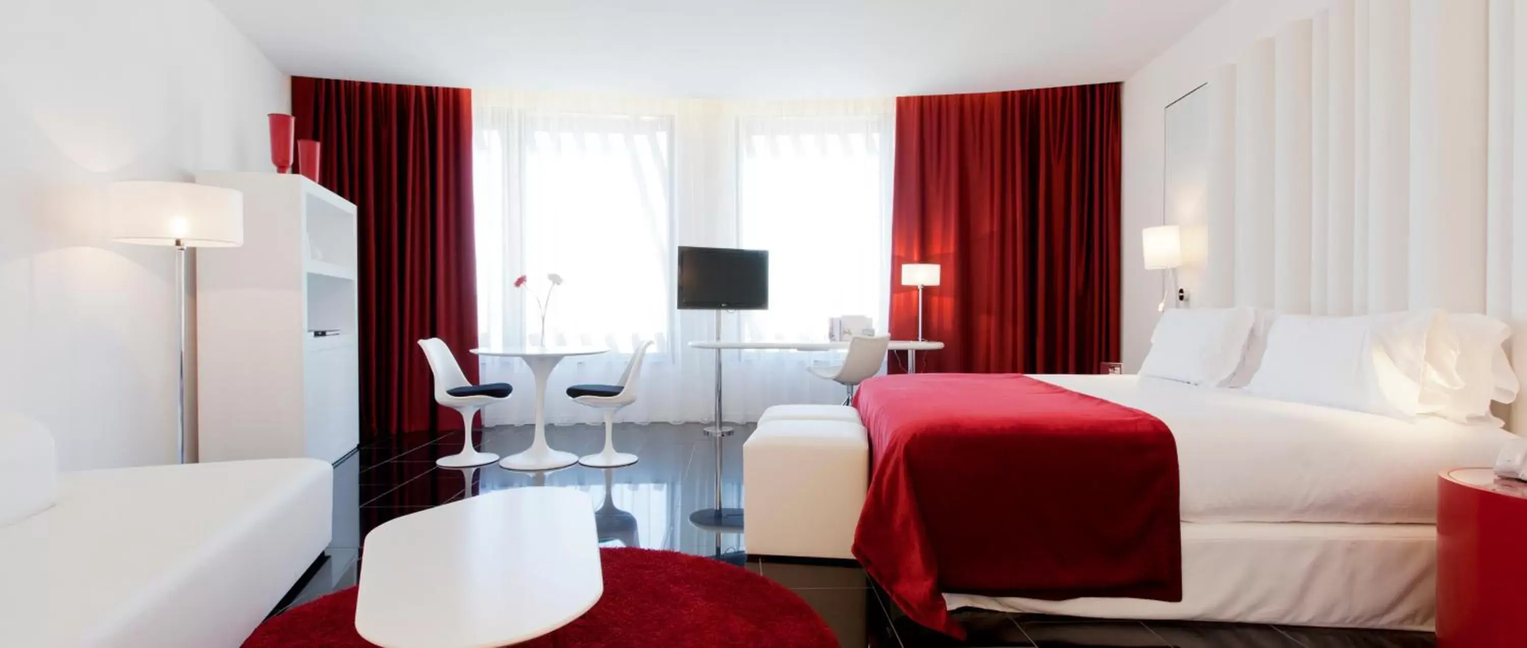 Bedroom, Bed in Hotel Porta Fira 4* Sup