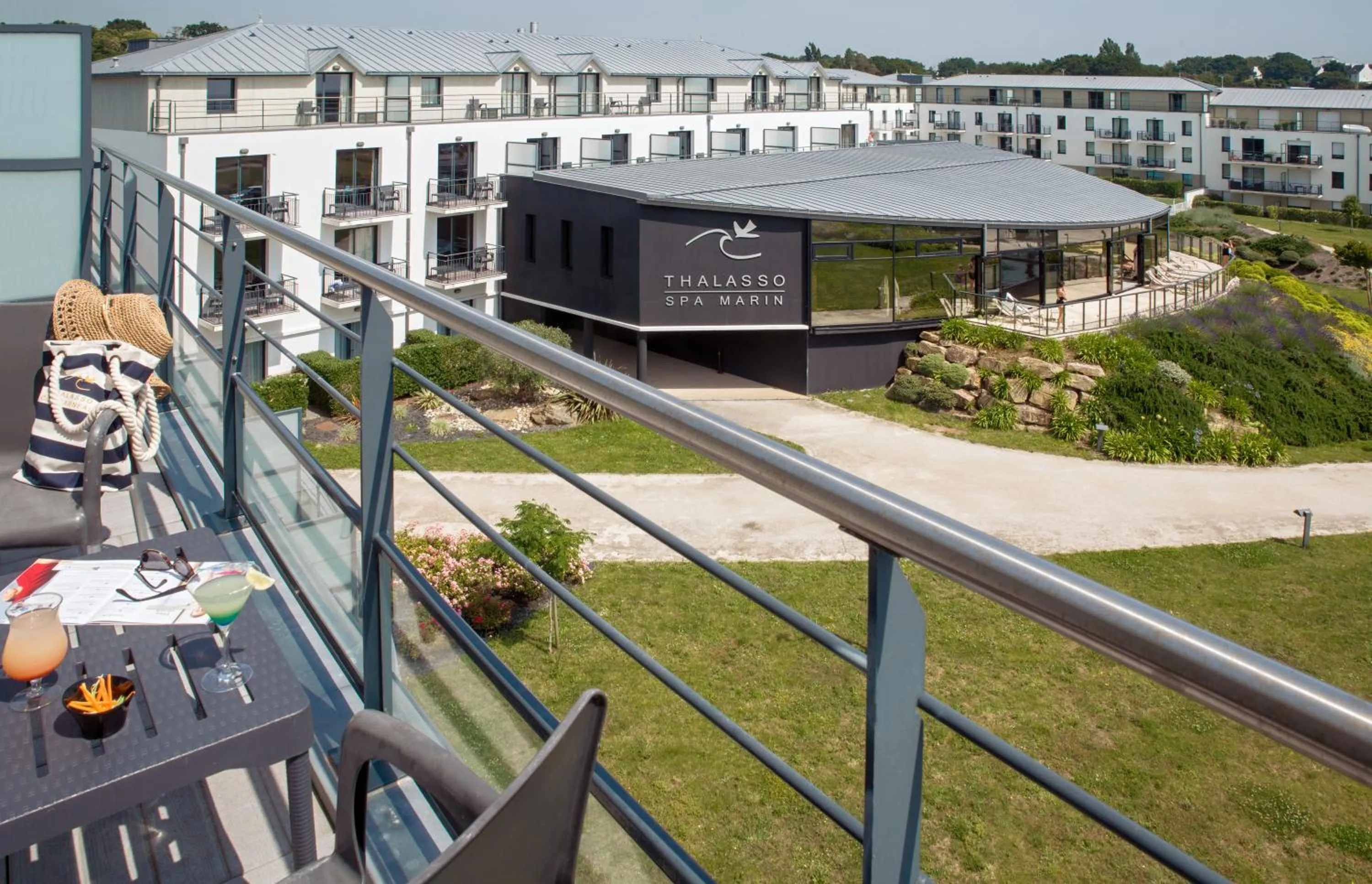 Patio in Thalasso Concarneau Spa Marin Resort