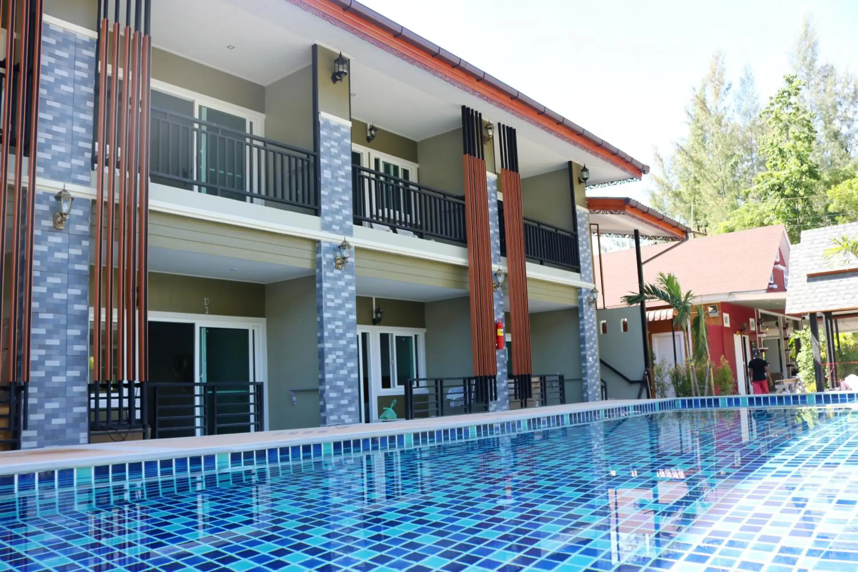 Swimming pool, Property Building in My Home Lantawadee Resort