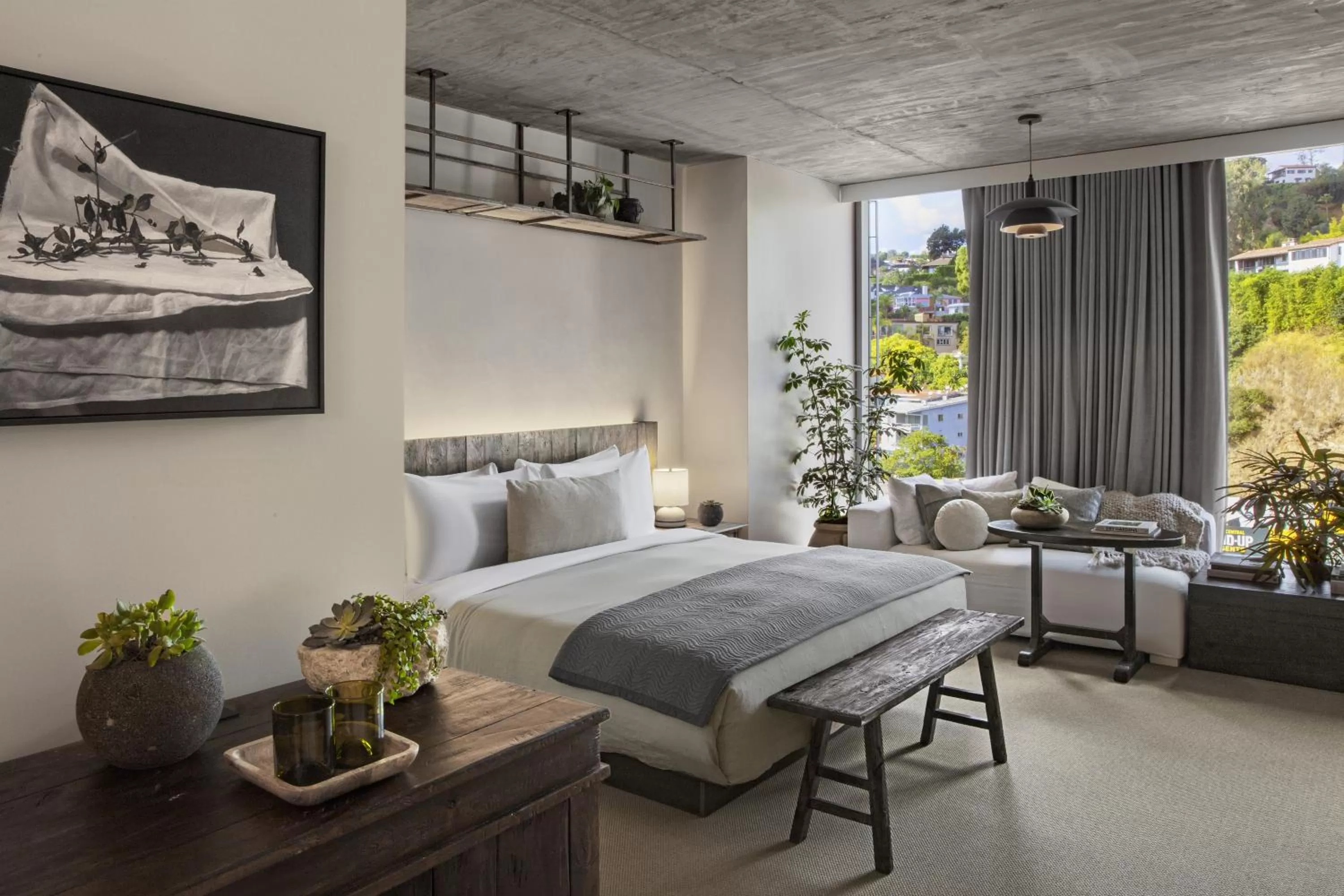 Bed in 1 Hotel West Hollywood