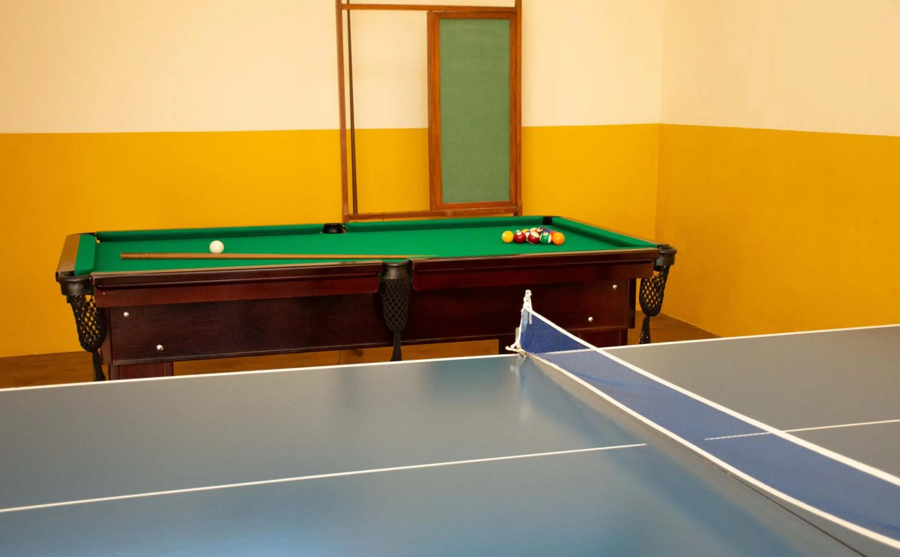 Billiard in Hotel Golden Park Internacional Foz & Convenções By Nacional Inn