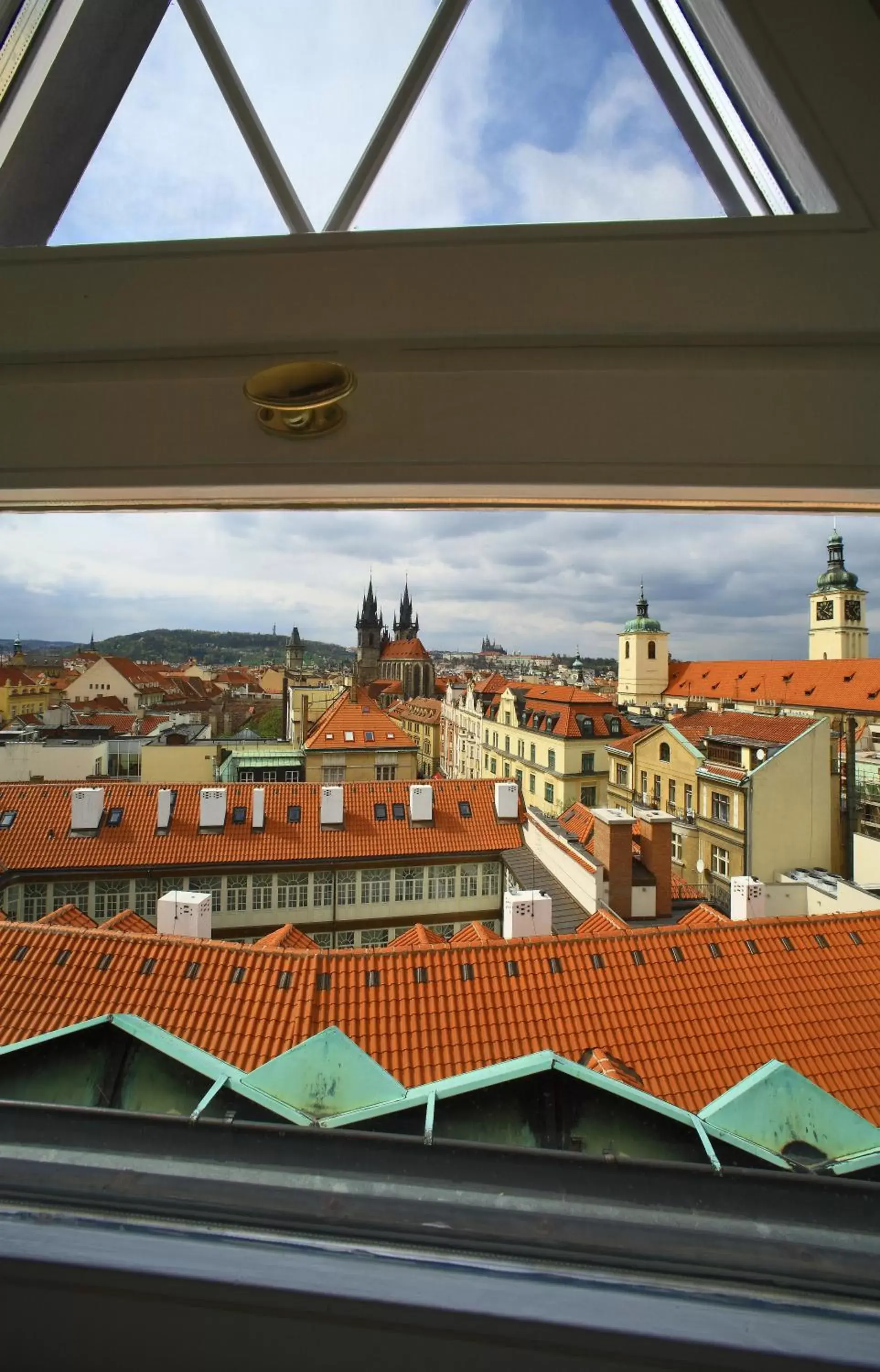 City view in Grand Hotel Bohemia