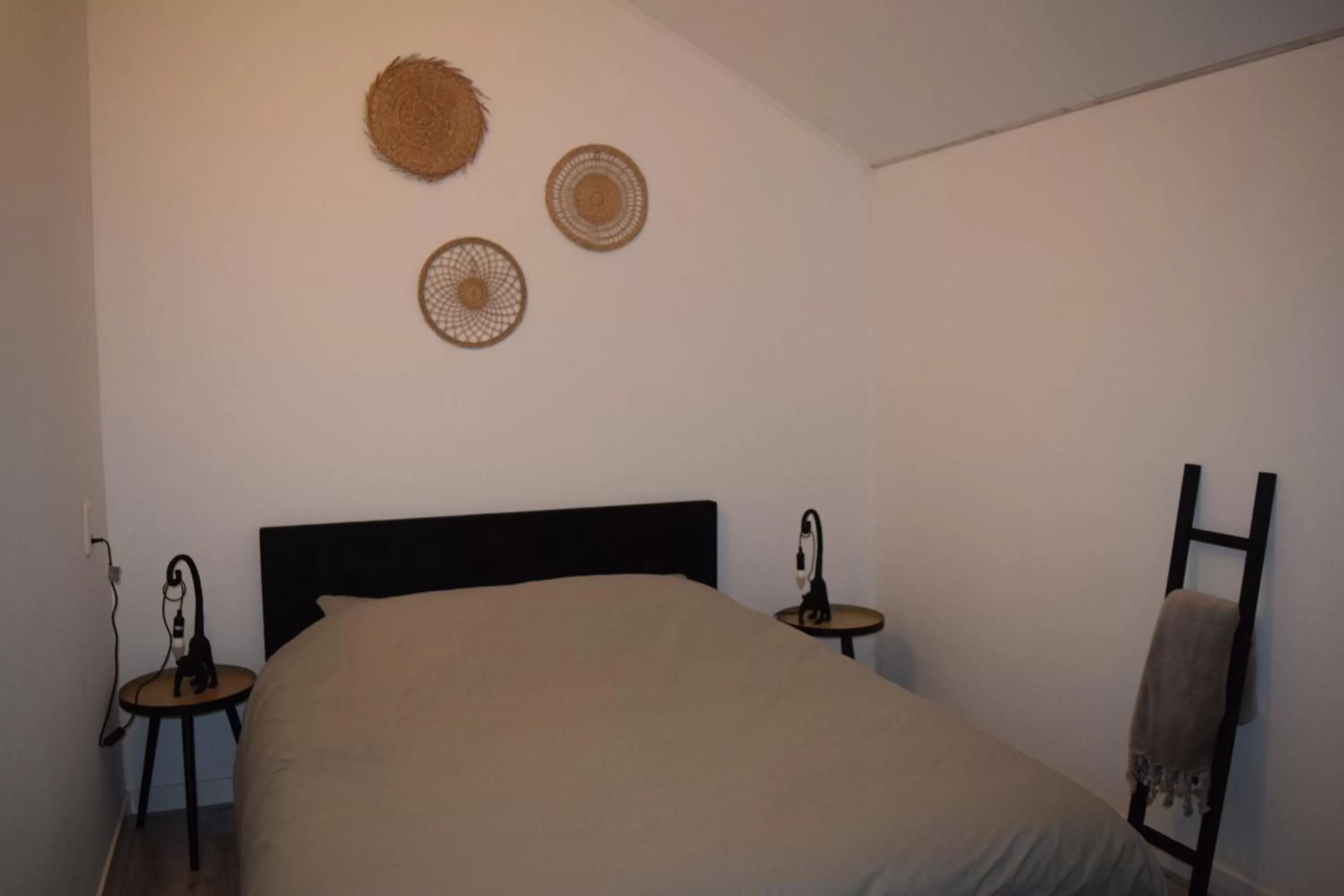 Bedroom, Bed in Bed & breakfast Achter ons huis