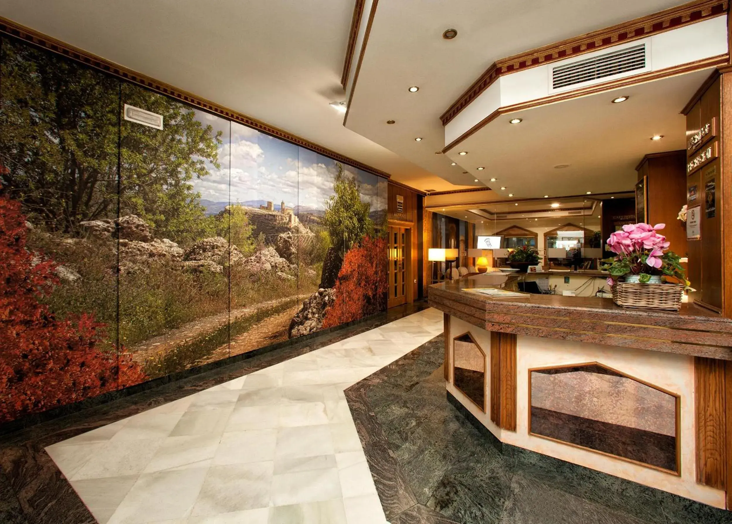 Lobby or reception in Hotel Torrepalma