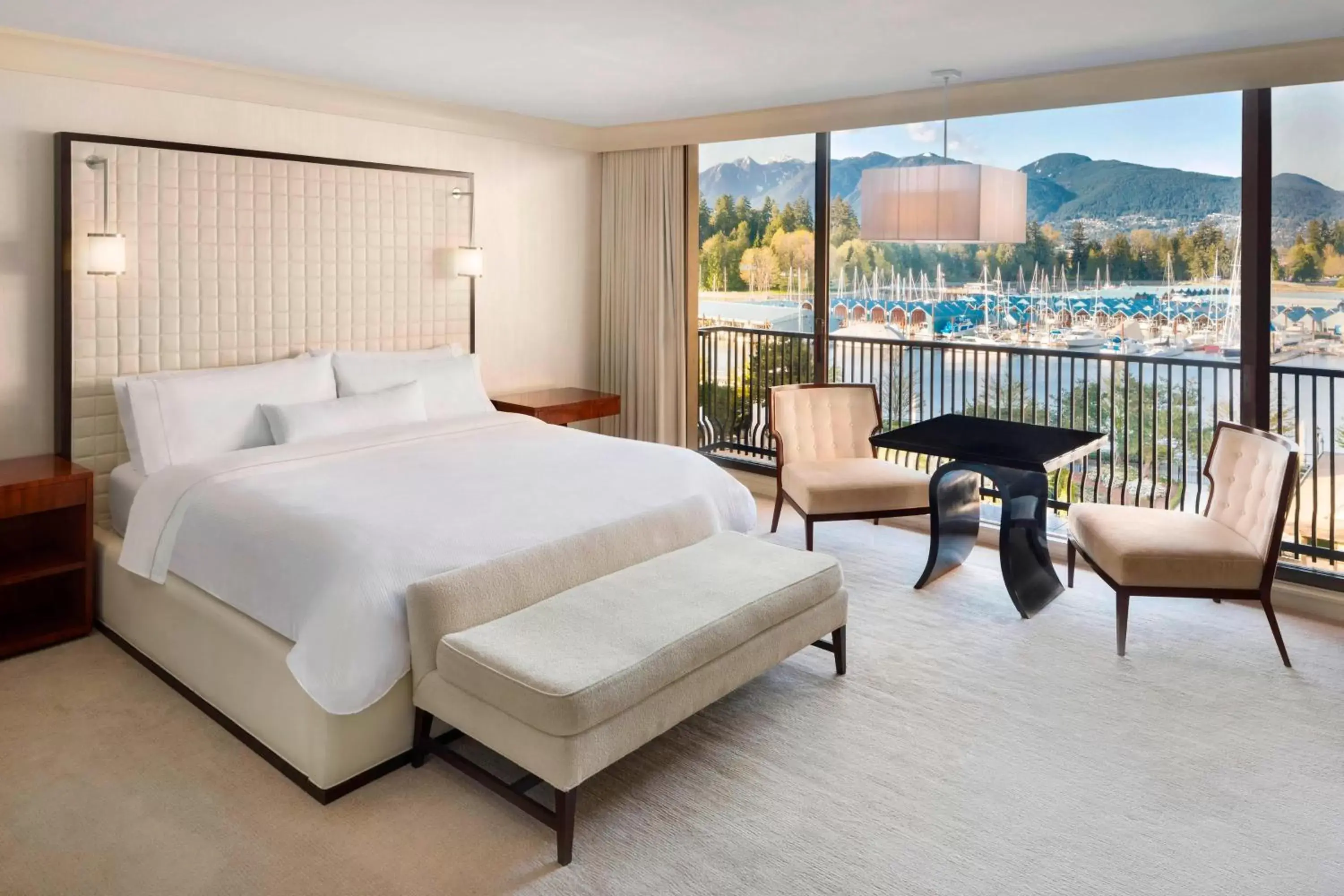 Bedroom, Bed in The Westin Bayshore, Vancouver