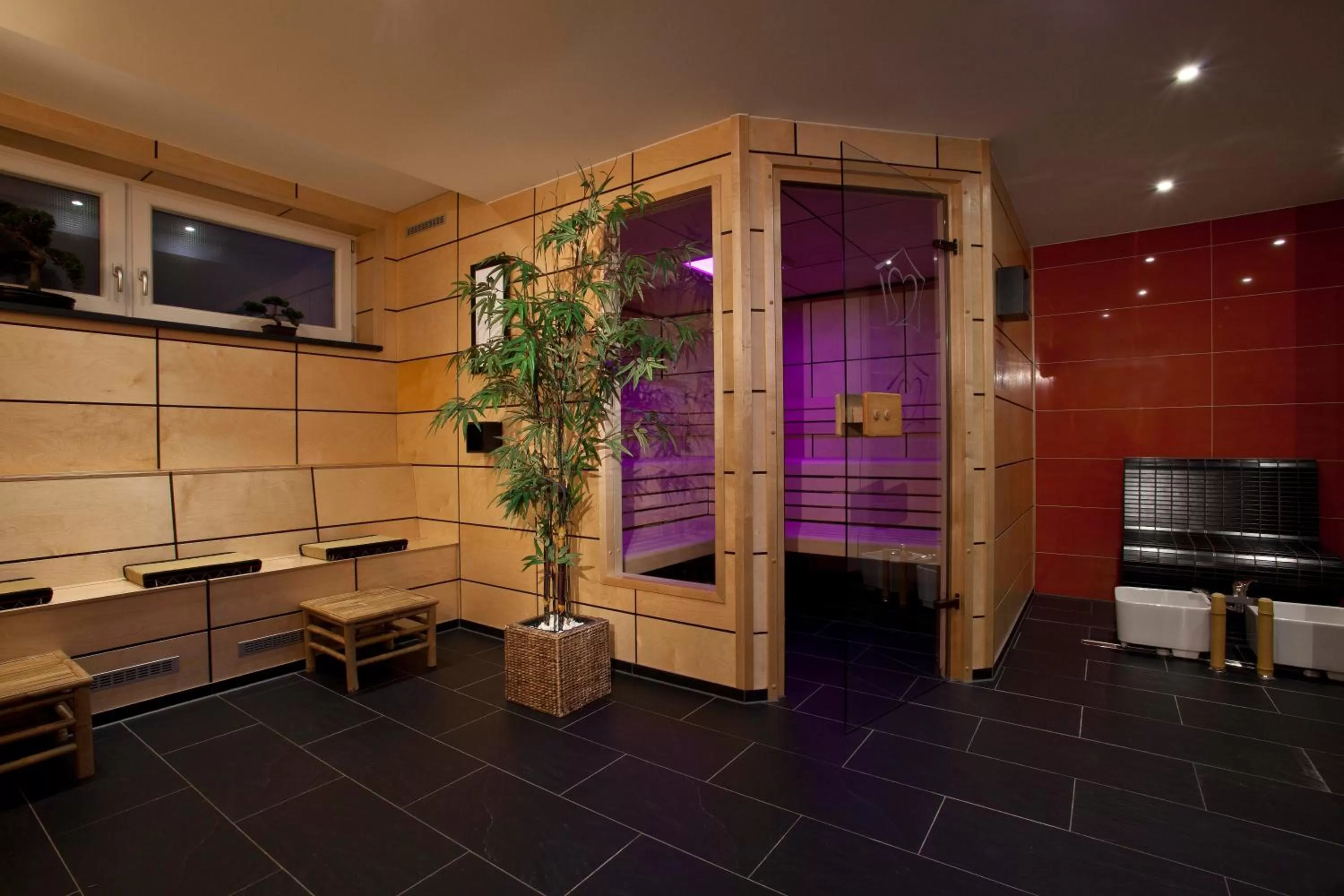 Sauna in Hotel Schiller