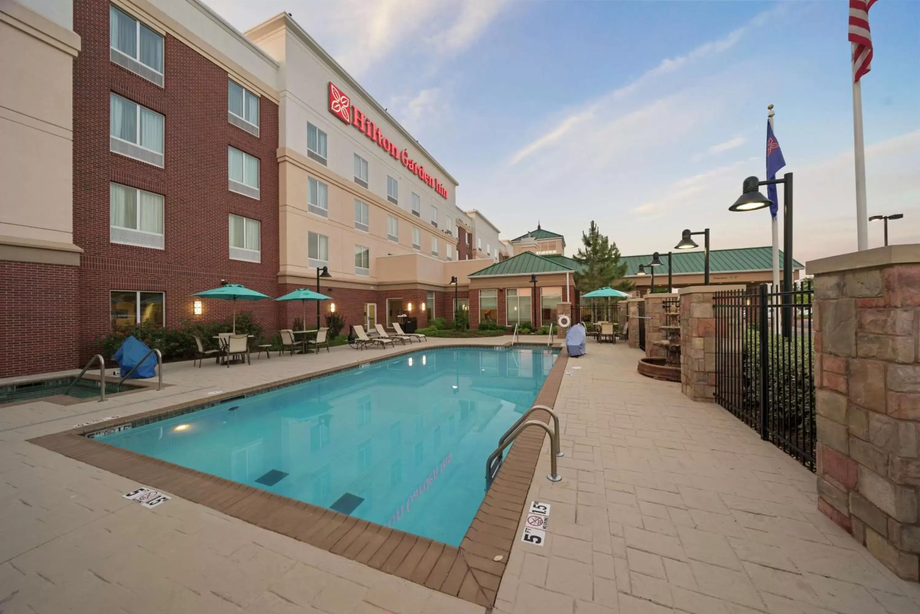 Pool view, Swimming Pool in Hilton Garden Inn Lawton-Fort Sill