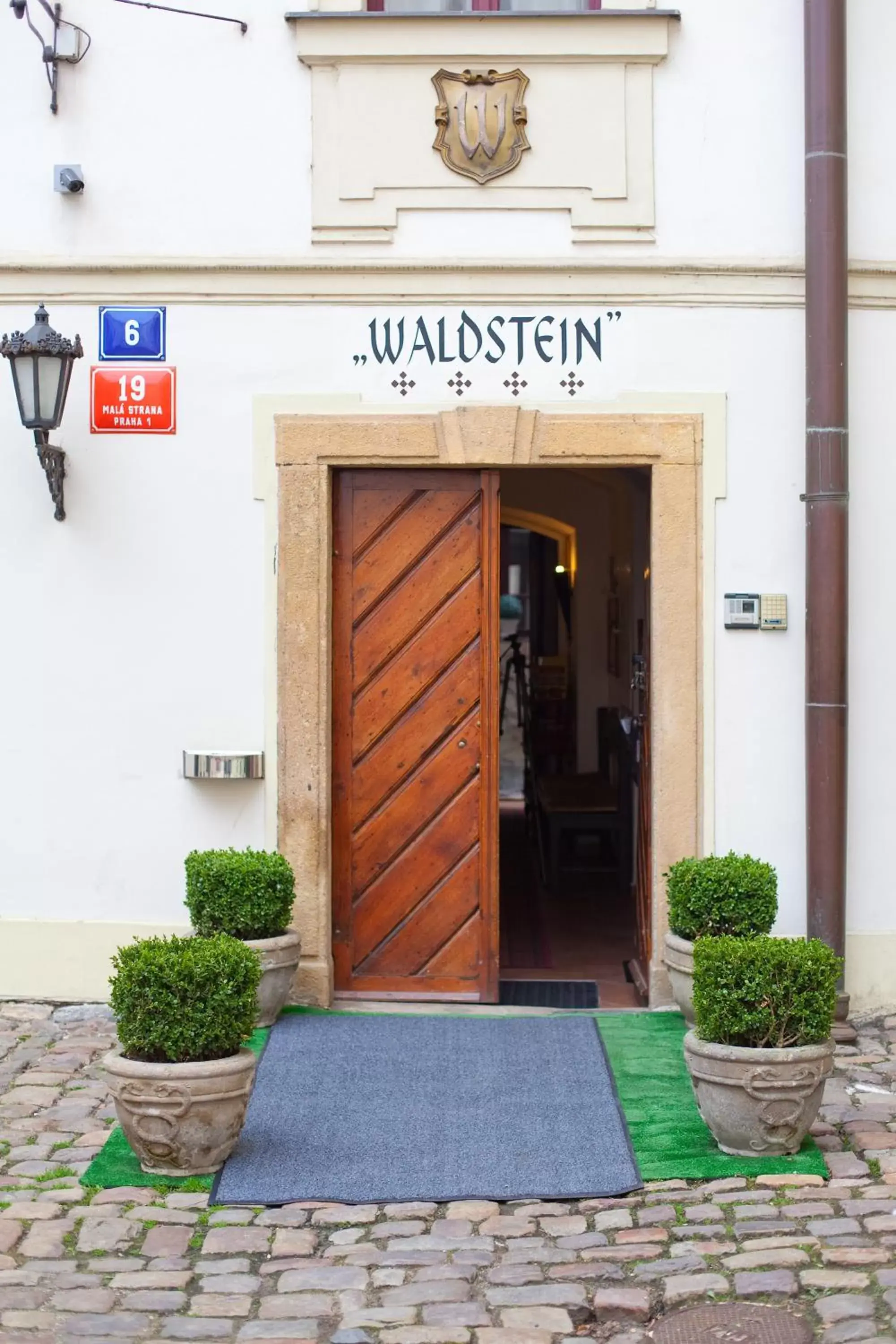 Facade/entrance in Hotel Waldstein