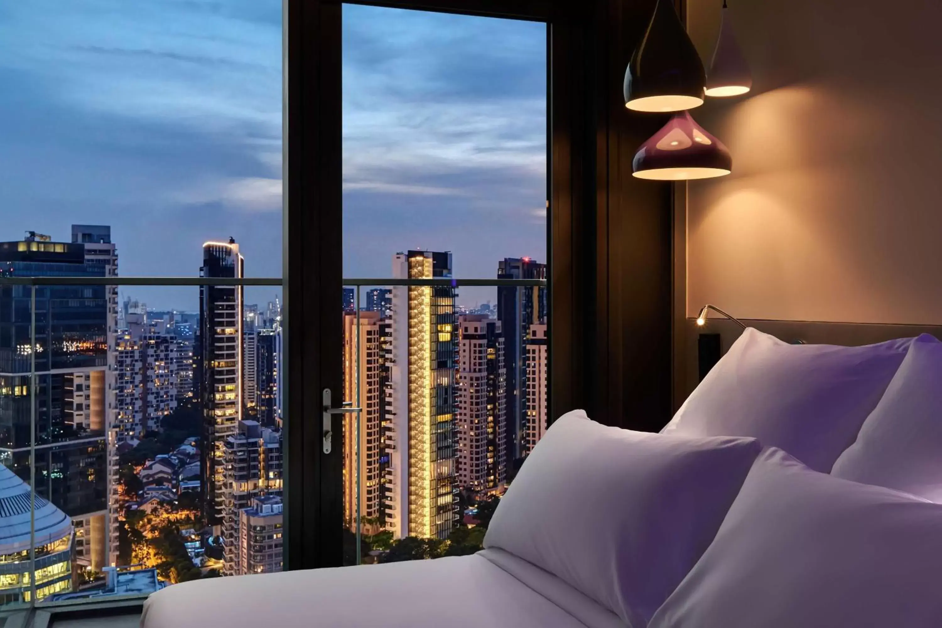 Photo of the whole room, Bed in YOTEL Singapore Orchard Road Photo of the whole room, Bed in YOTEL Singapore Orchard Road