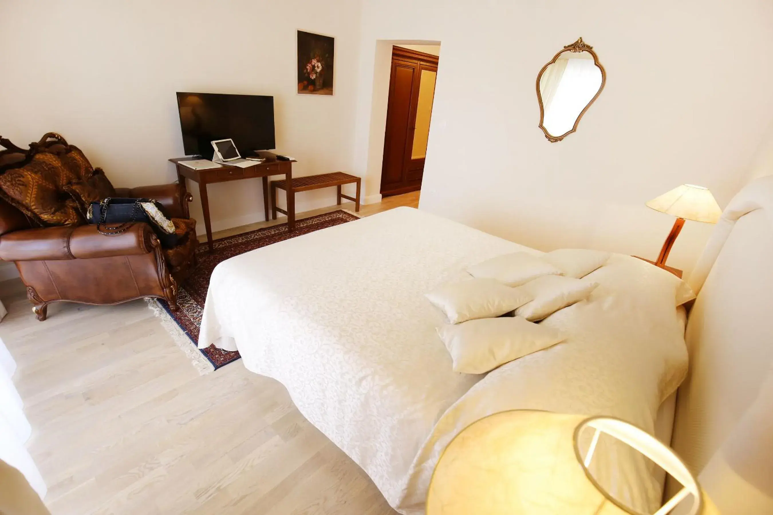 Bedroom, Bed in Villa Triana-Adults Only