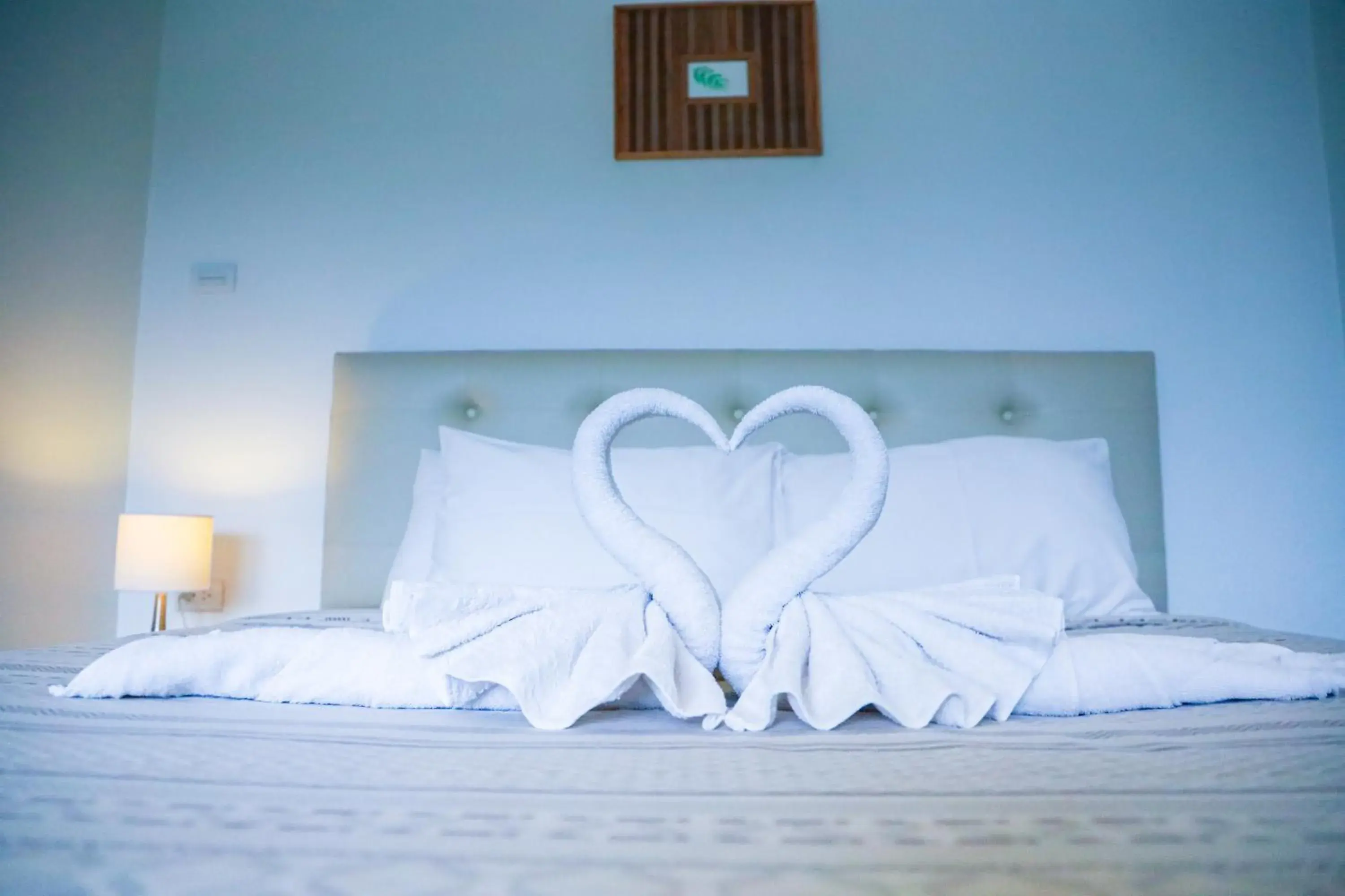 towels, Bed in Jamjuree Home