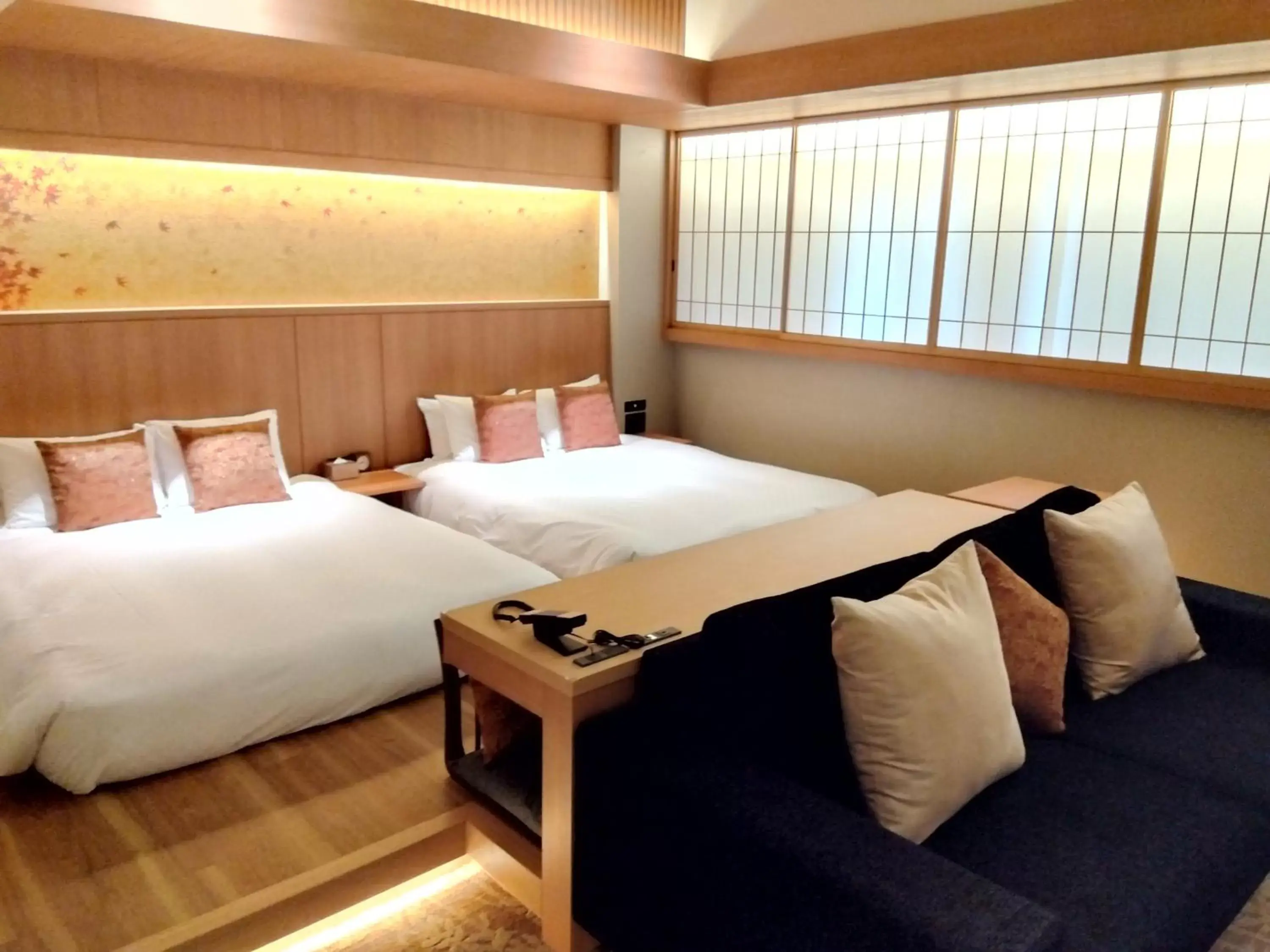 Bed in KAYA Kyoto Nijo Castle, BW Signature Collection by Best Western