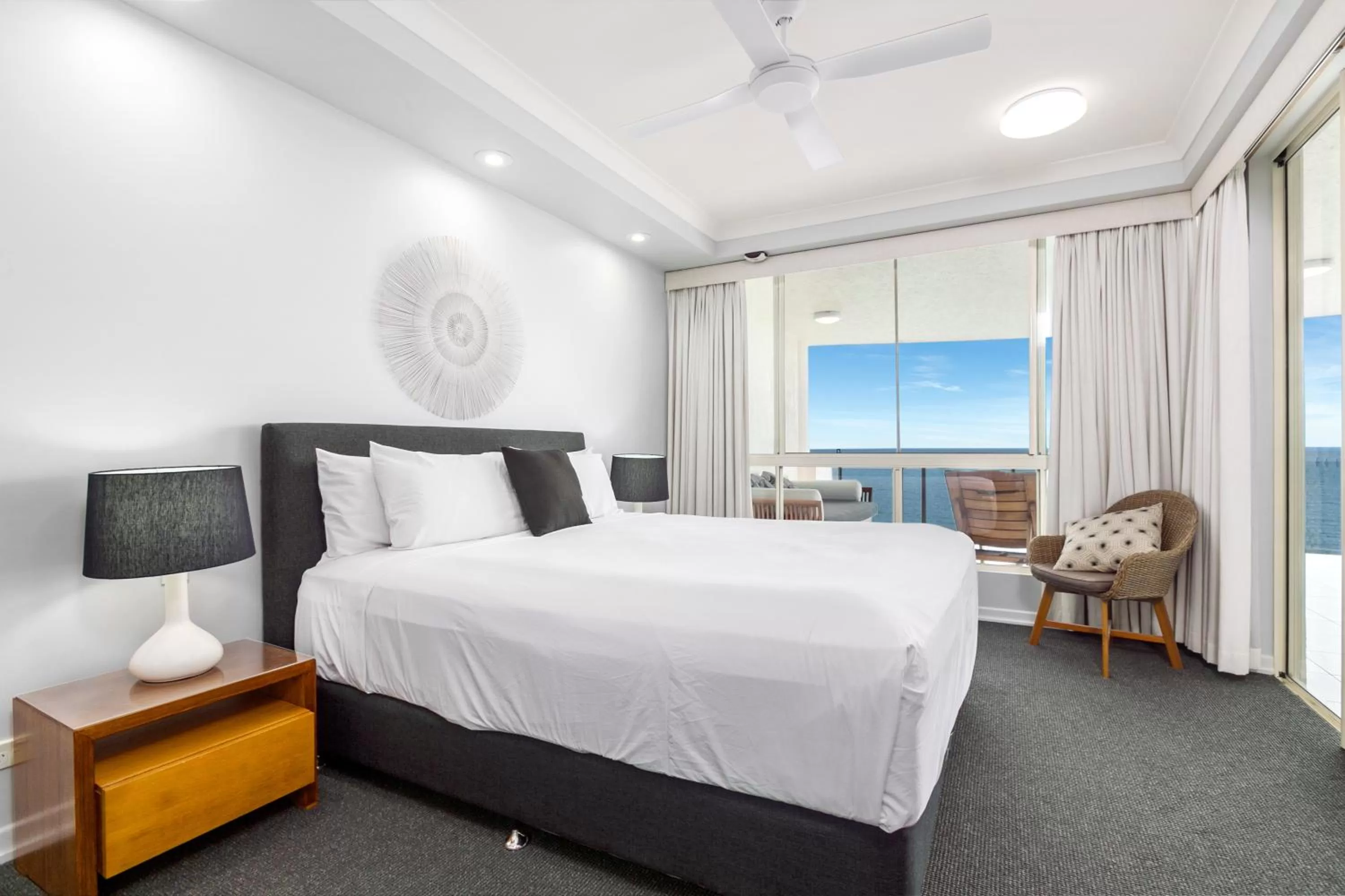 Bedroom, Bed in Bellevue At Trinity Beach