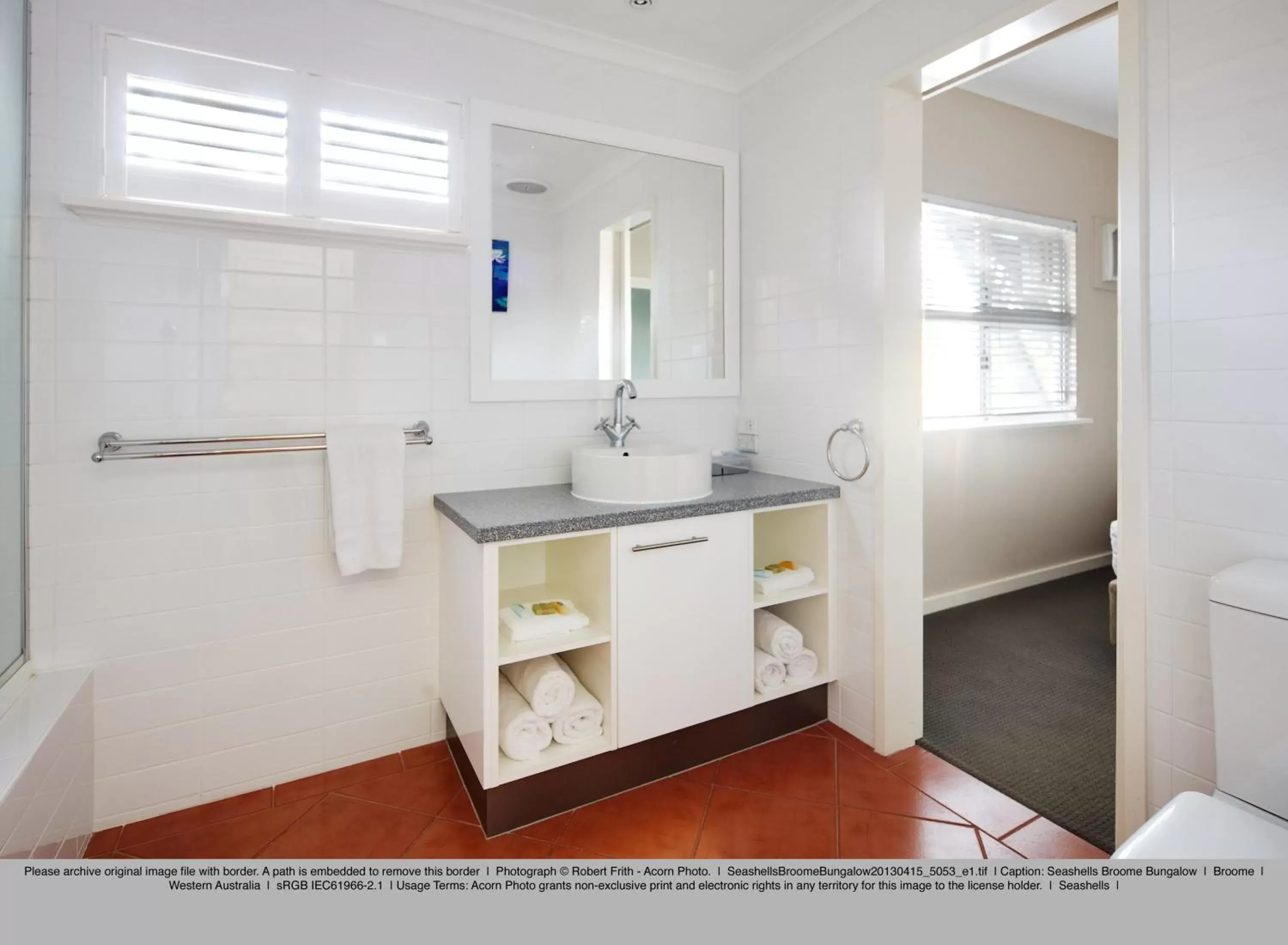 Bathroom in Seashells Broome Bathroom in Seashells Broome
