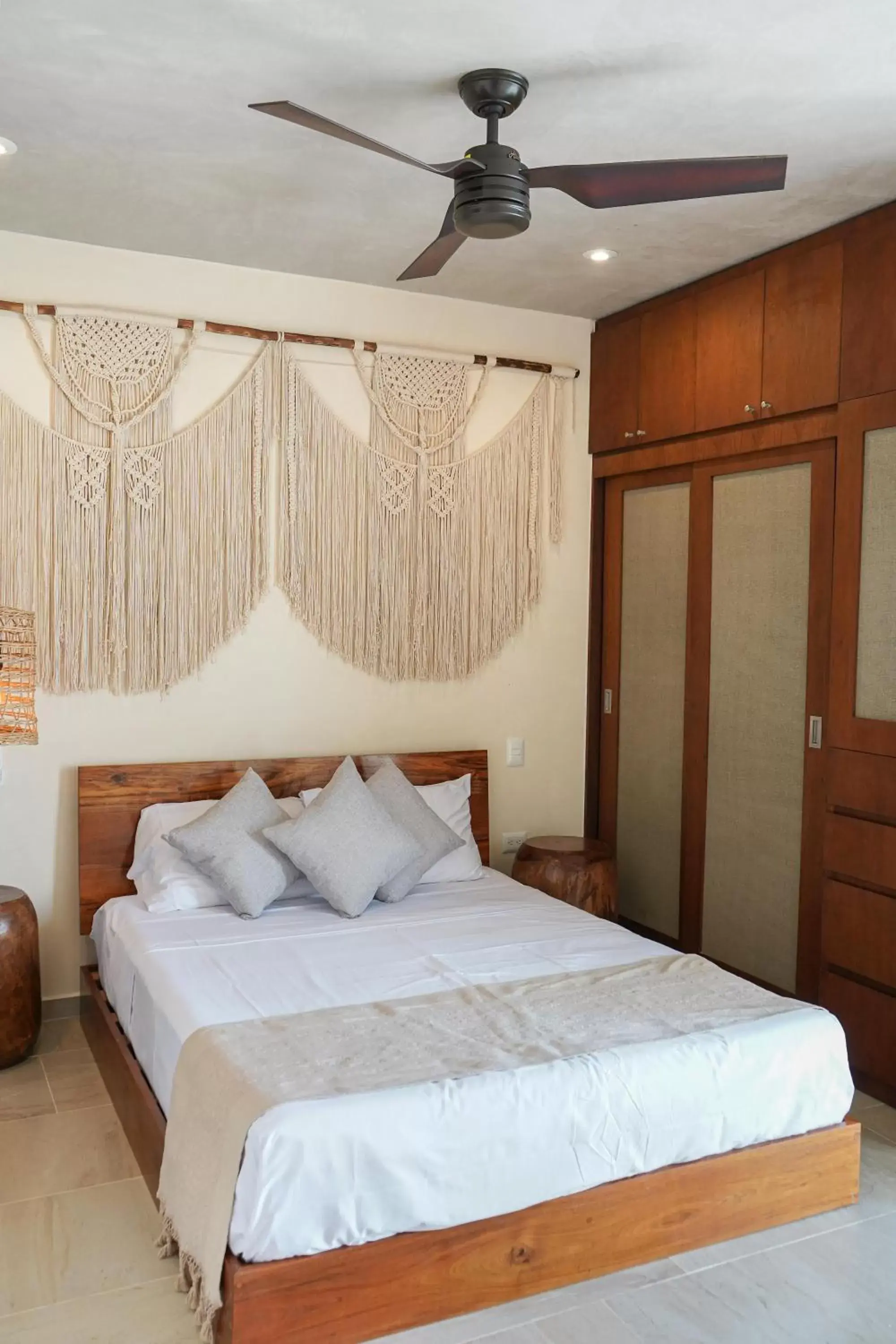 Bed in ARUNA TULUM-Luxury Studios & Apartments