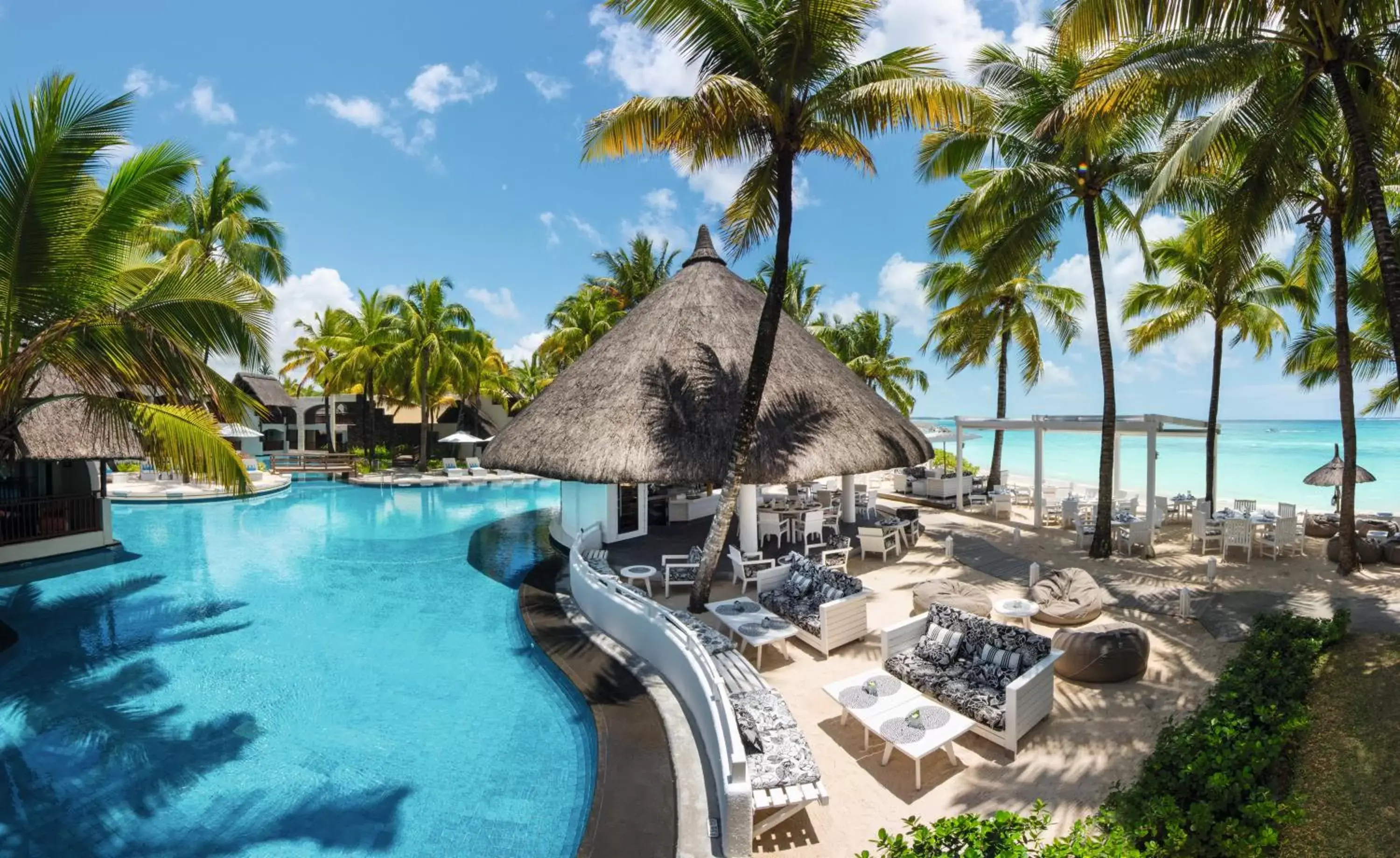 Beach, Pool View in Constance Belle Mare Plage