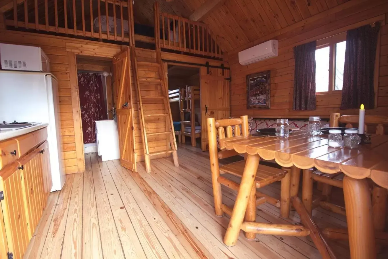 Bathroom in Katie's Cozy Cabins