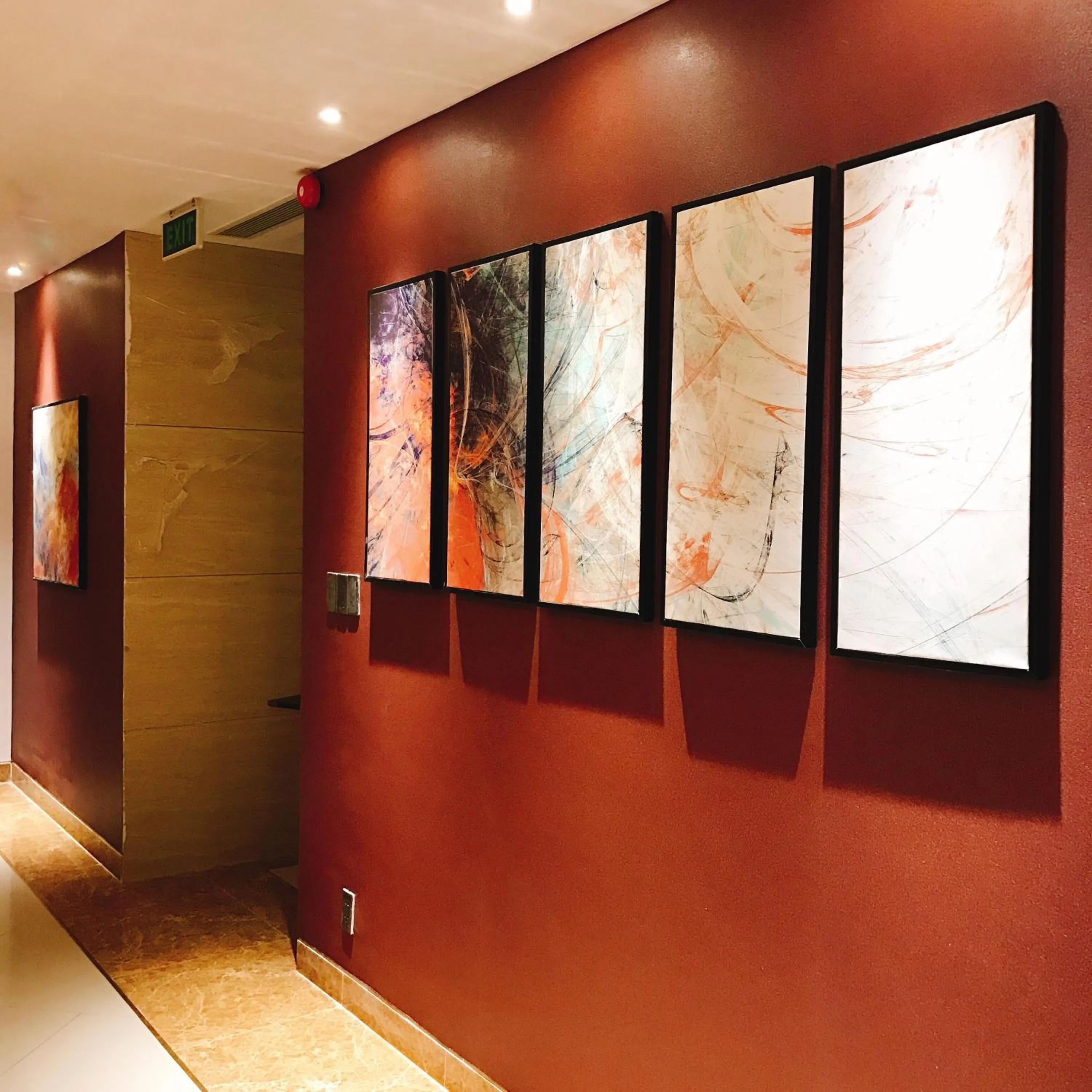 Floor plan in Aiden Saigon Hotel