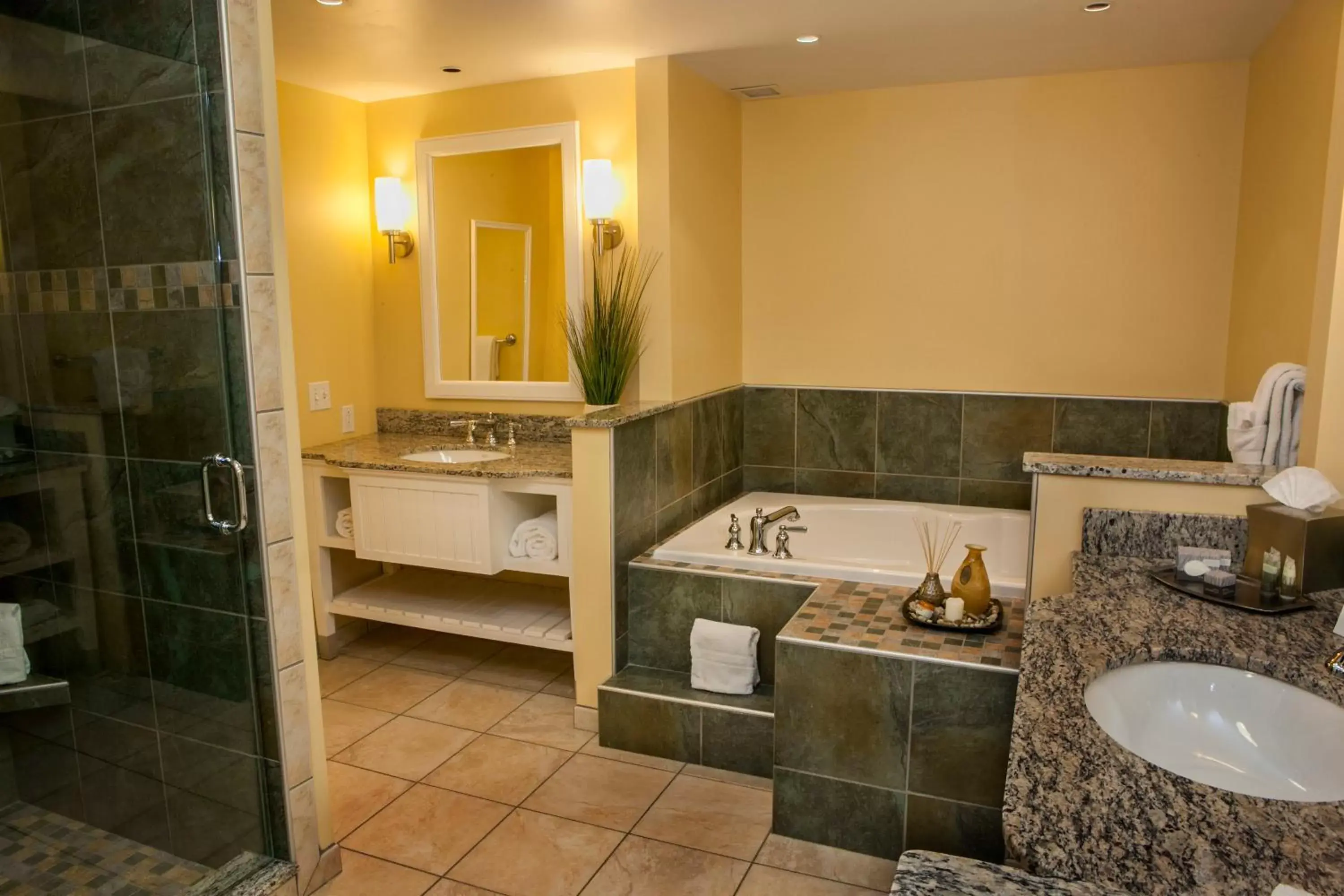 Bathroom in Watkins Glen Harbor Hotel