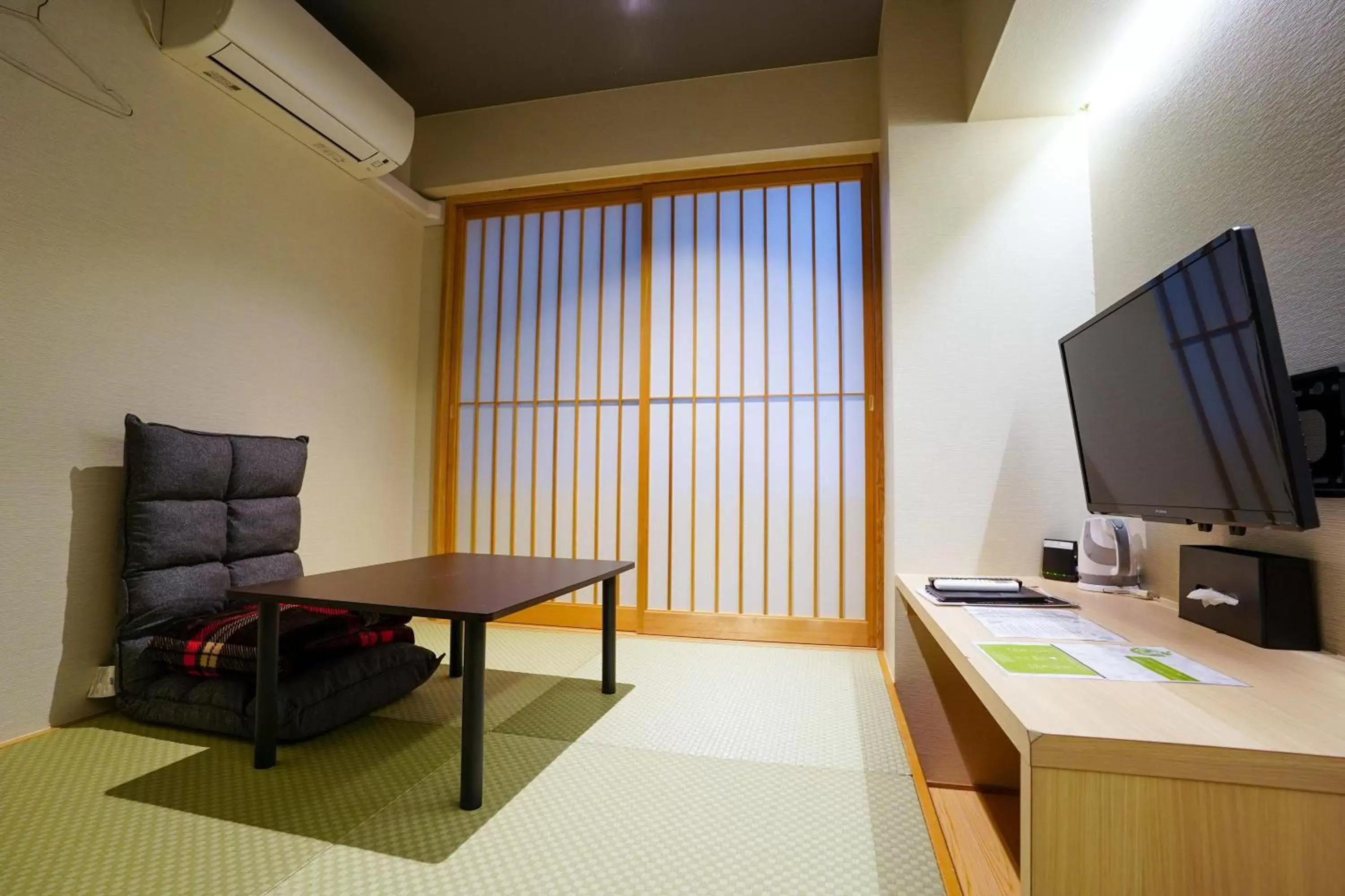 Seating area, TV/Entertainment Center in Hotel S-Presso Namba