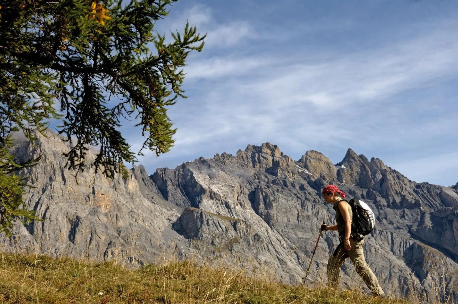 Natural landscape in Hôtel Les Bains d'Ovronnaz