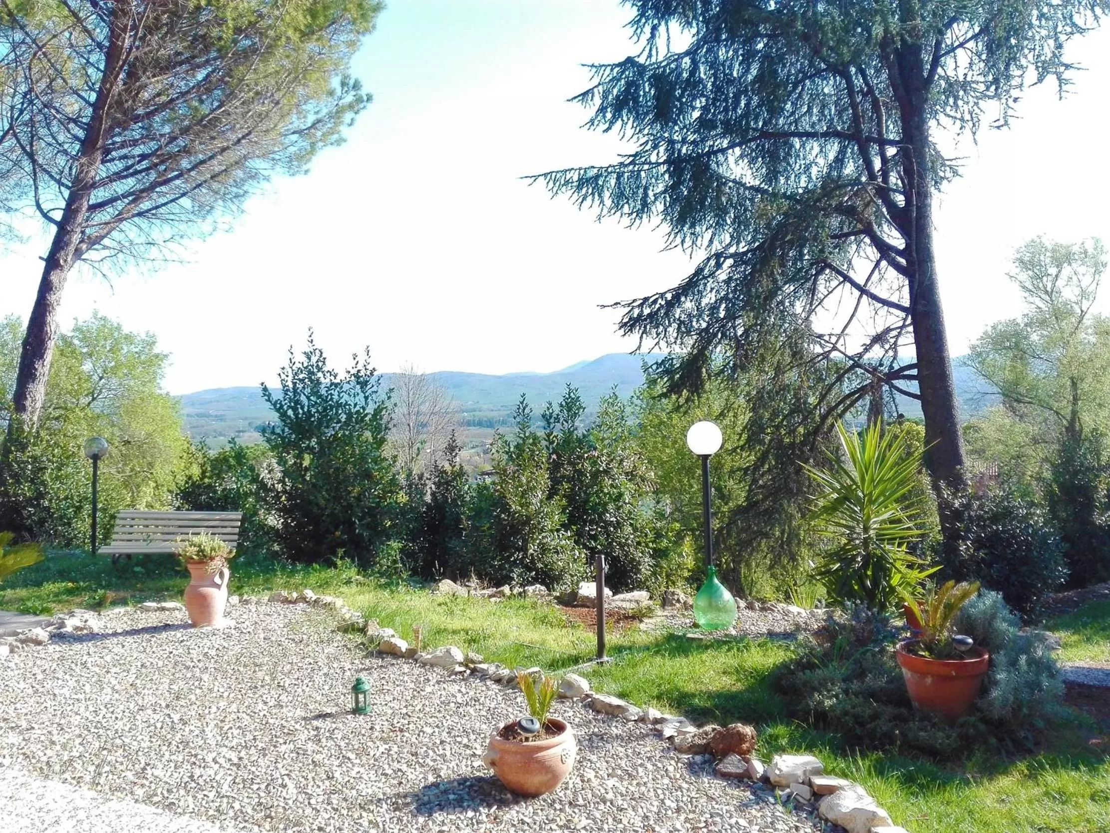 Patio in Bed and Breakfast Romantica Evasione