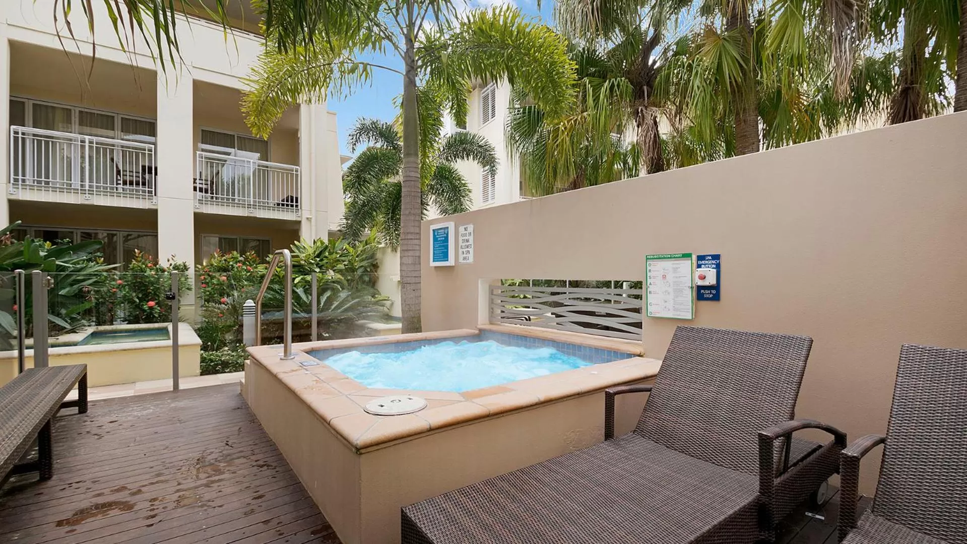 Area and facilities in Laguna on Hastings