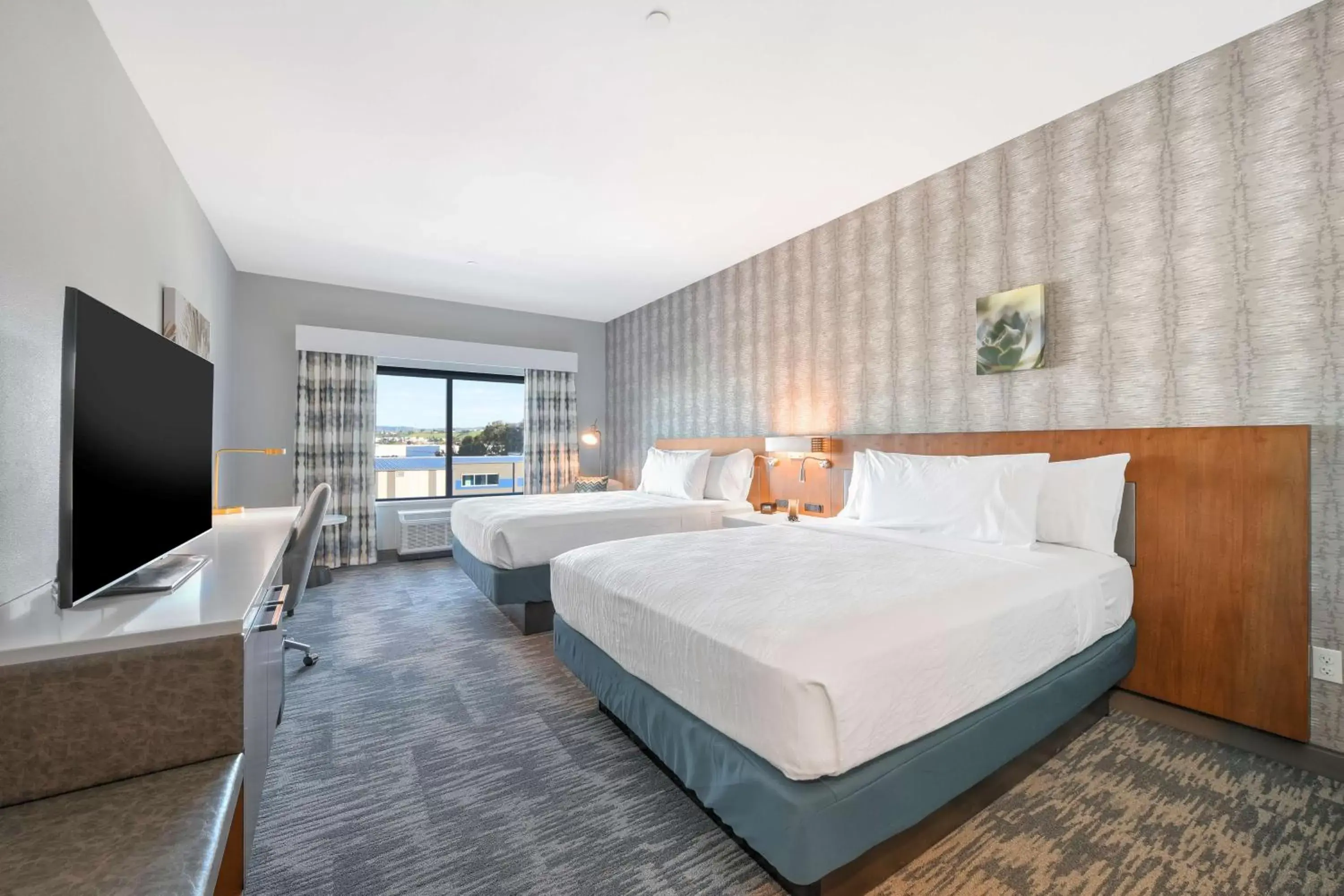 Bed in Hilton Garden Inn Fremont Milpitas Bed in Hilton Garden Inn Fremont Milpitas