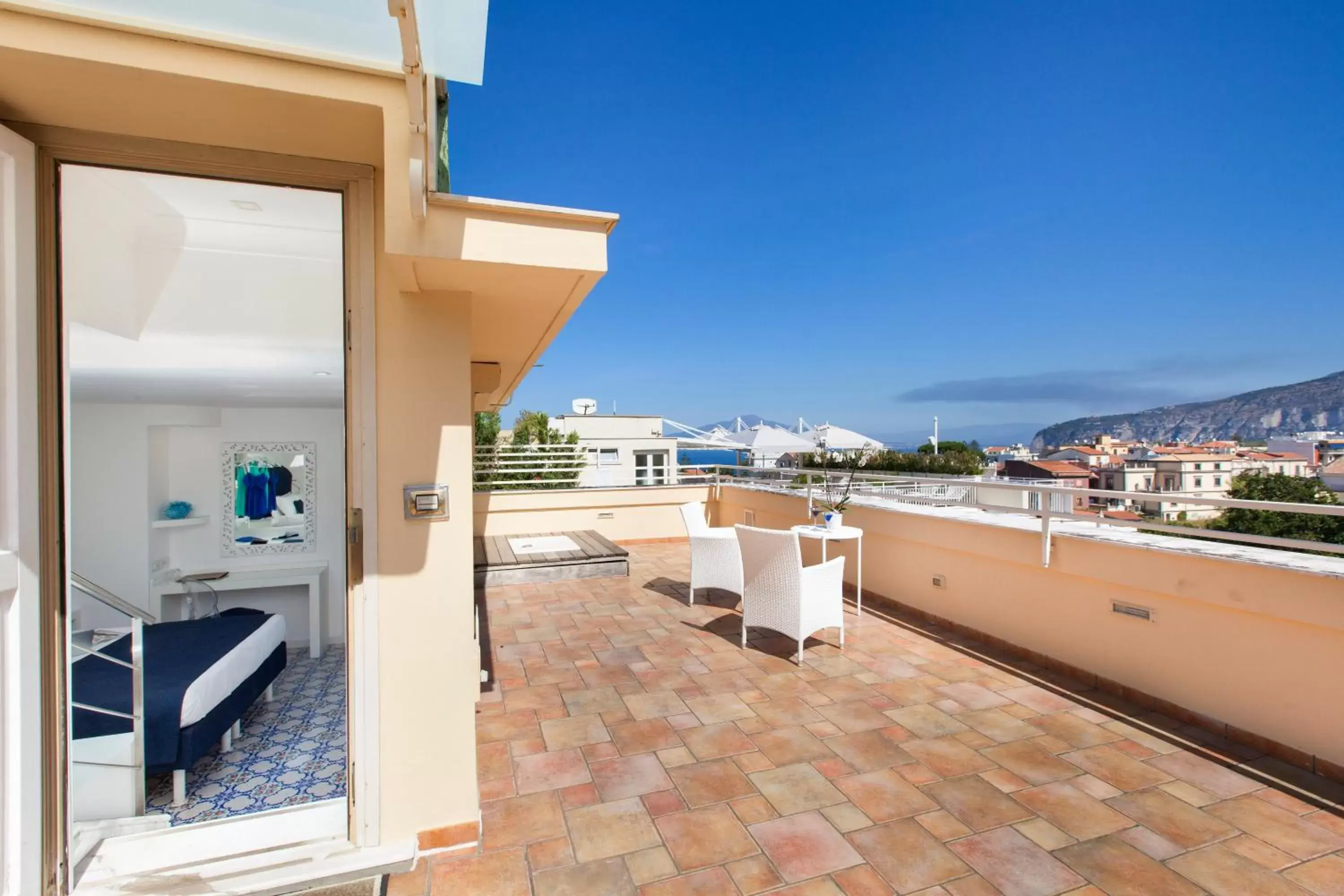 Balcony/Terrace in Hotel Antiche Mura