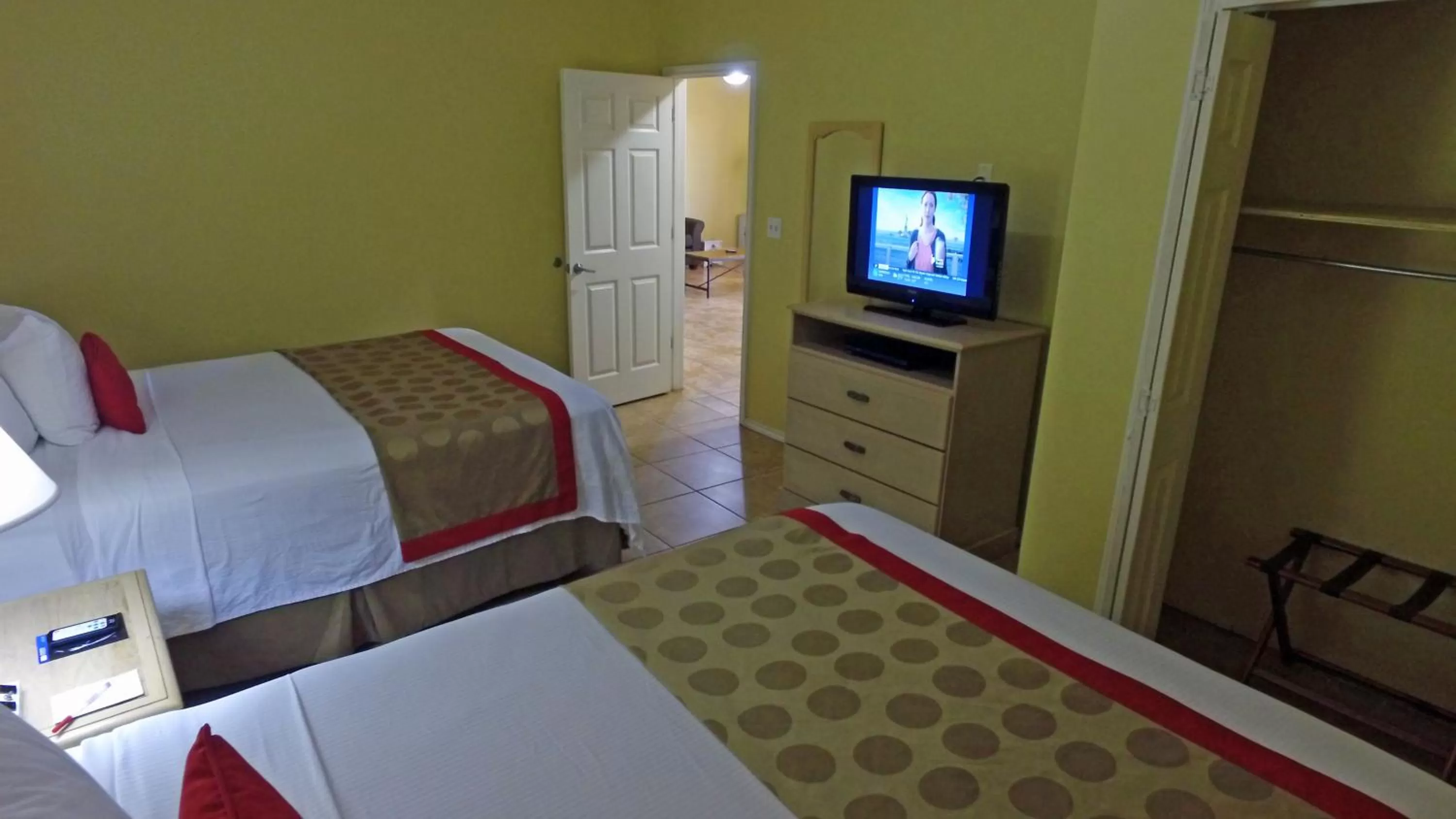 Bed in Ramada by Wyndham & Suites South Padre Island