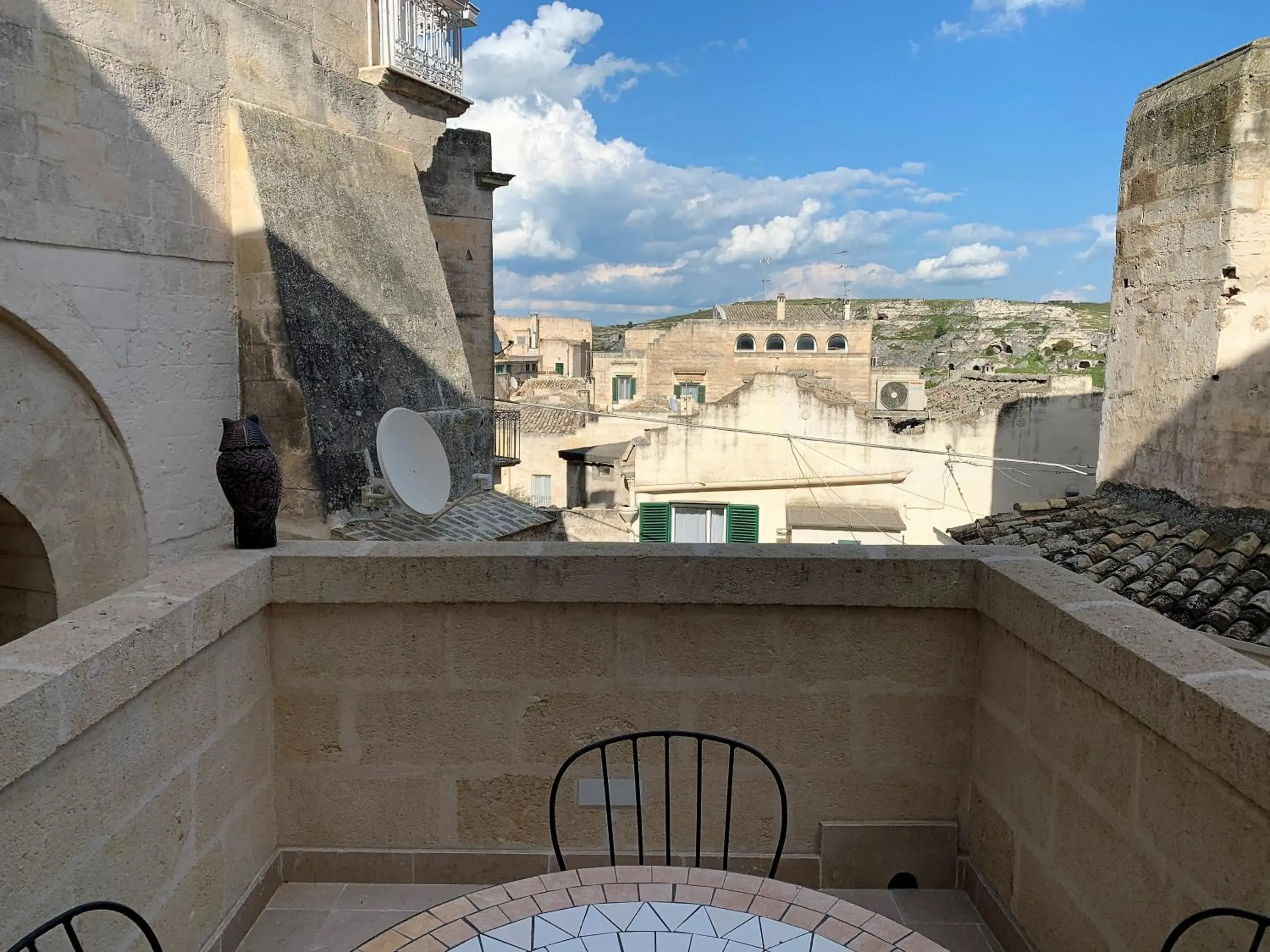 Balcony/Terrace in Albergo Del Sedile