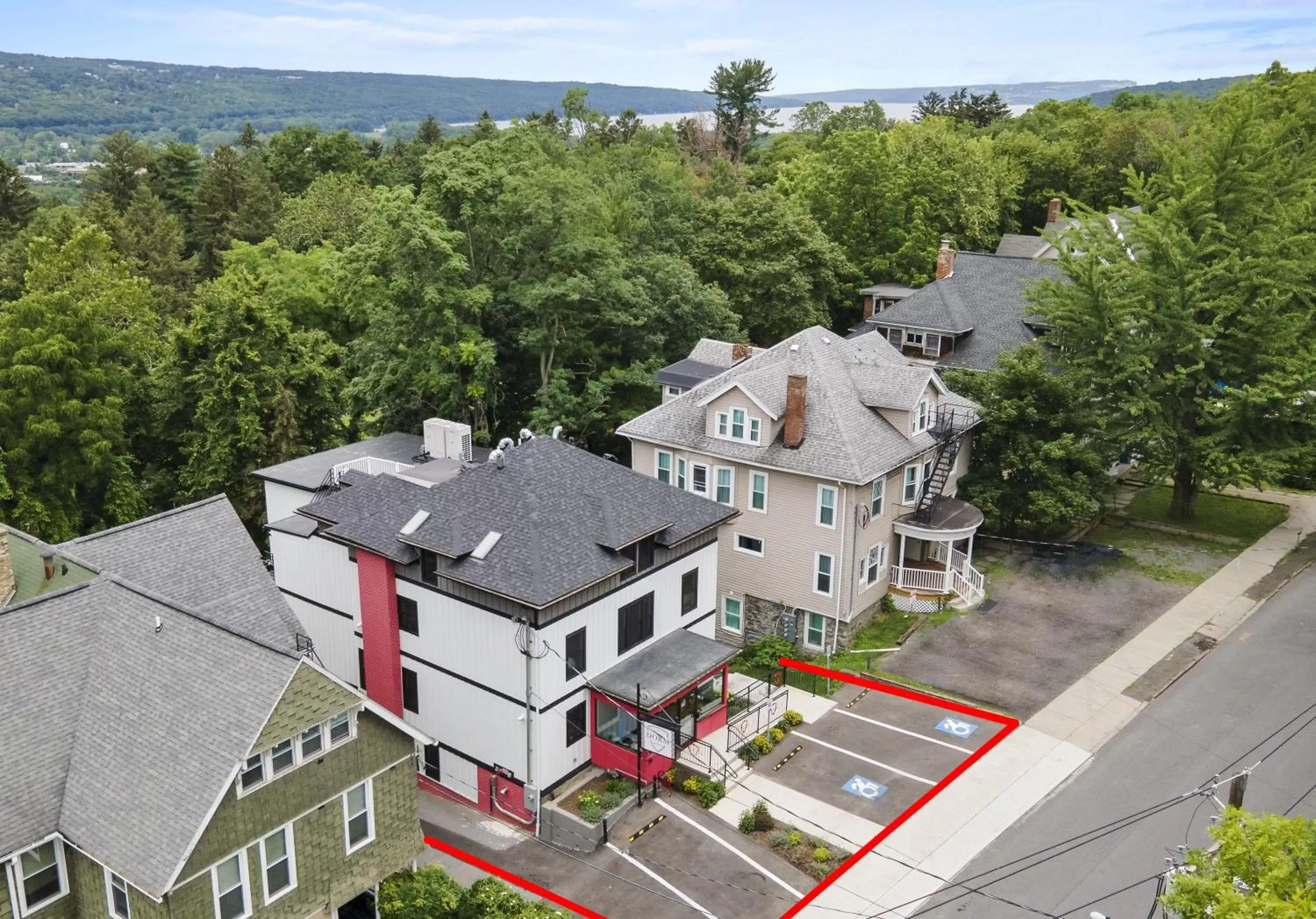 Neighbourhood, Bird's-eye View in The Dorm Hotel