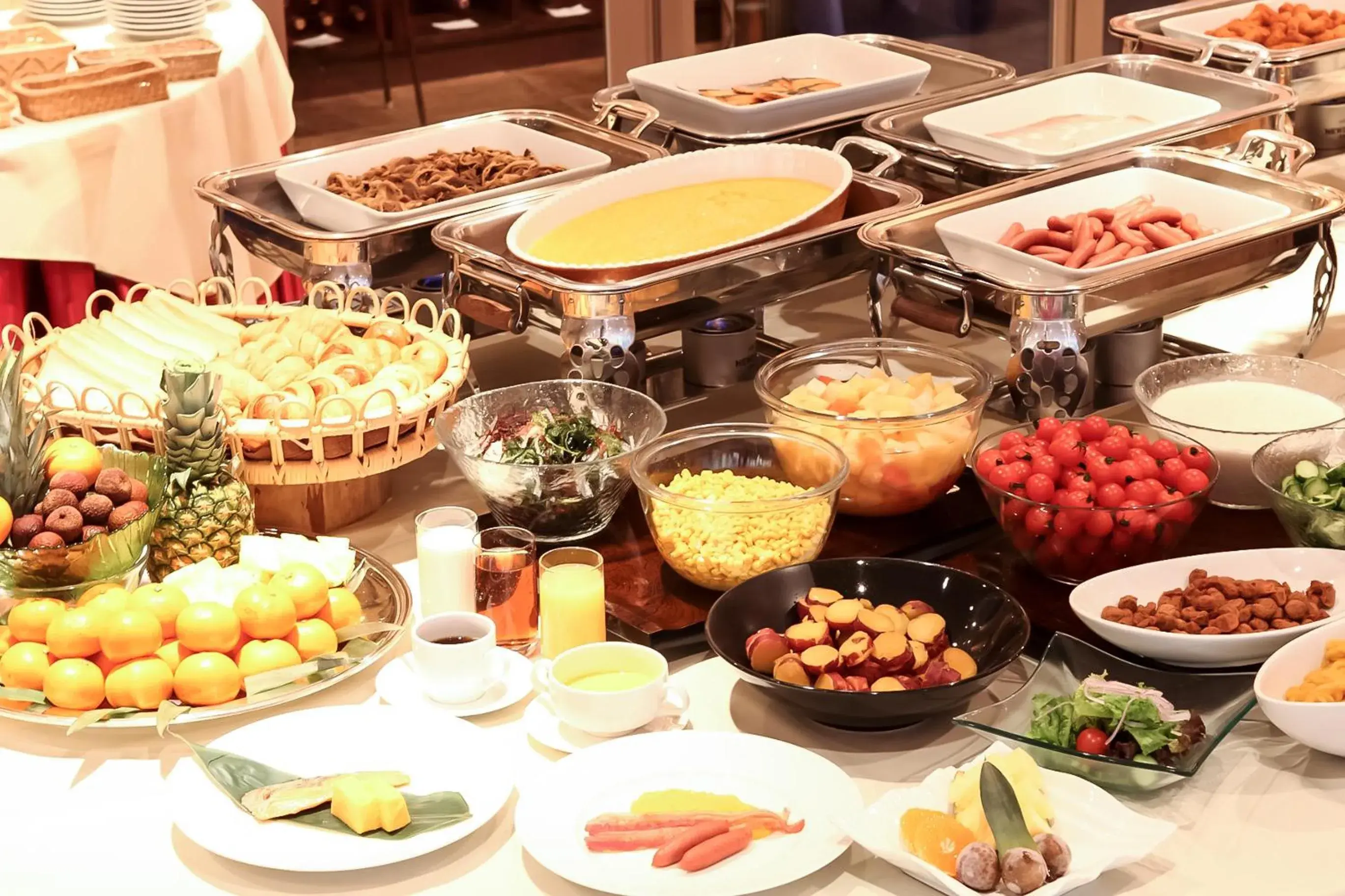 Buffet breakfast in Fuji Premium Resort